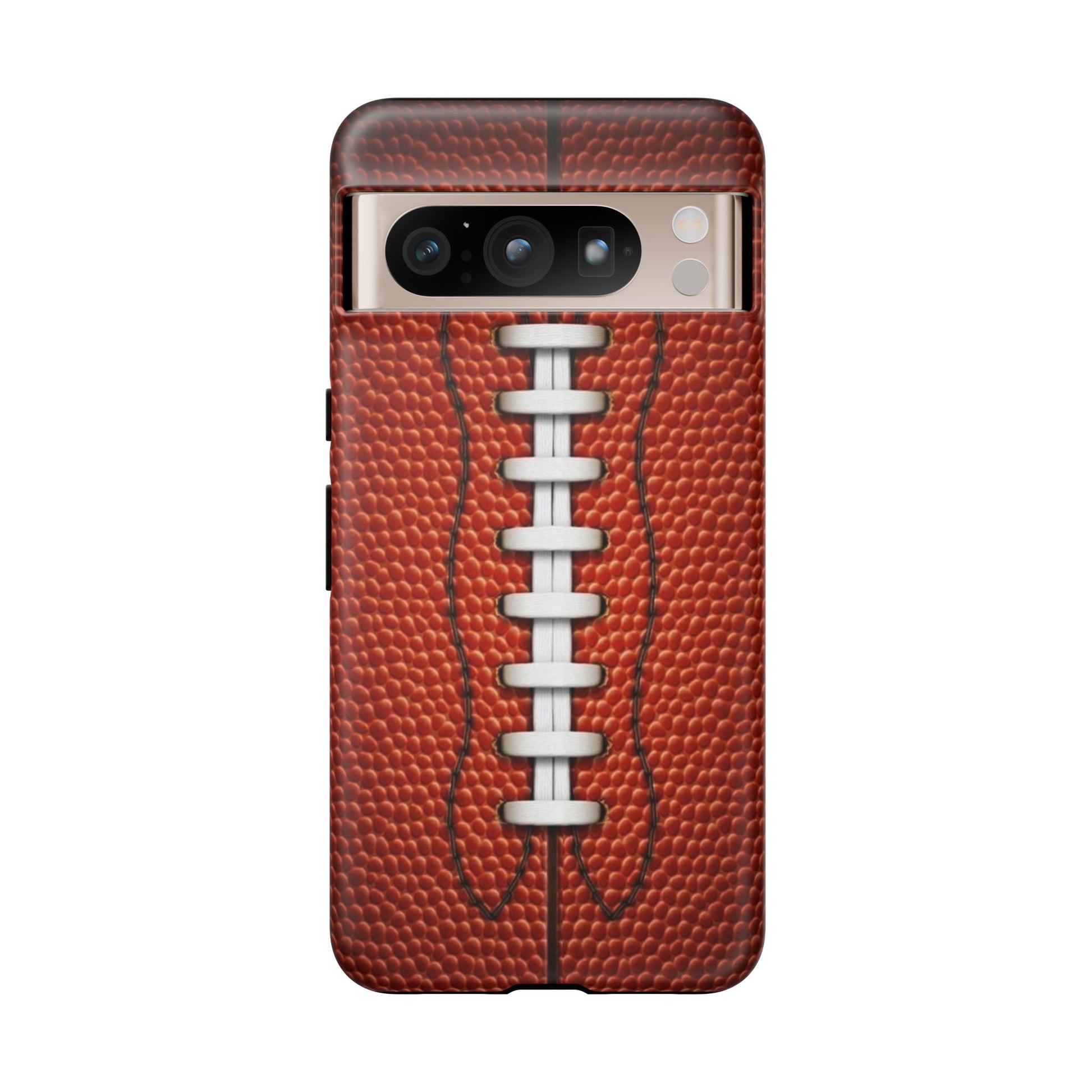 Football Pigskin Print Tough Cases for iPhones, Samsung, and Pixel