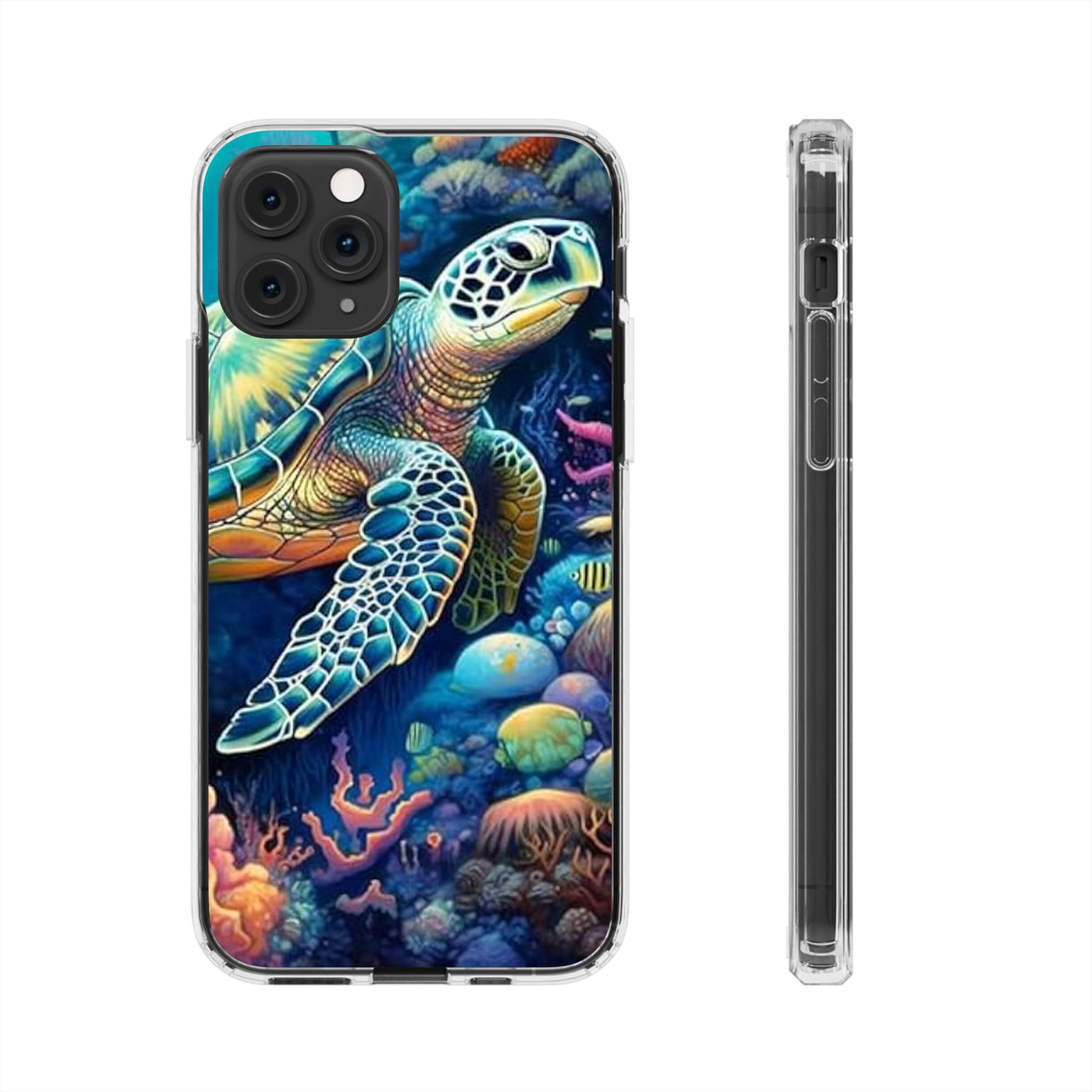 Beautiful Sea Turtle Themed Iphone, Samsung case