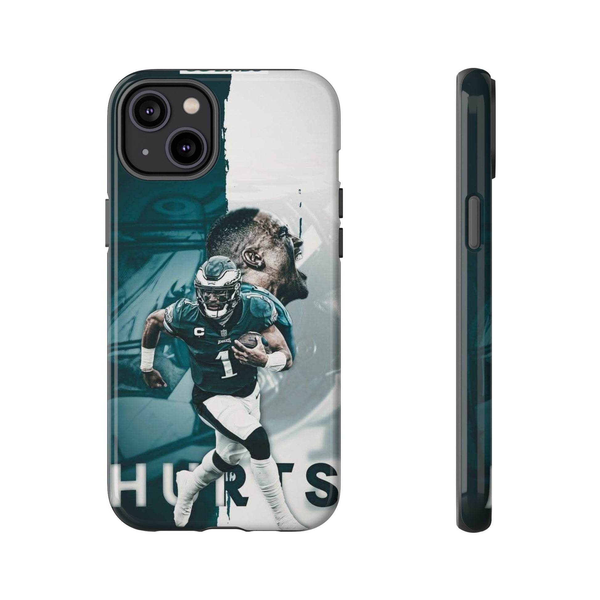 Jalen Hurts Eagles Football Tough Cases for iPhones, Samsung, and Pixel