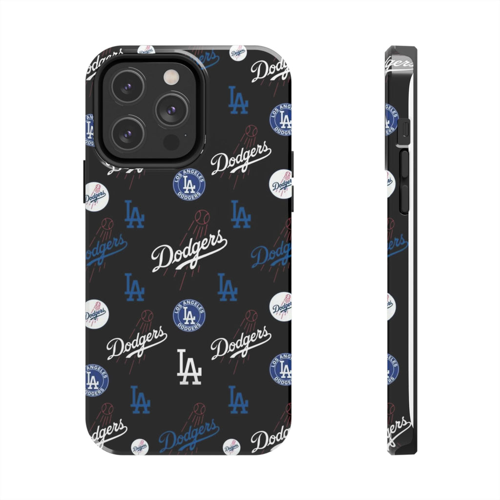 Dodgers Baseball Pattern Phone Cases for Iphones & Samsung Phones Durable