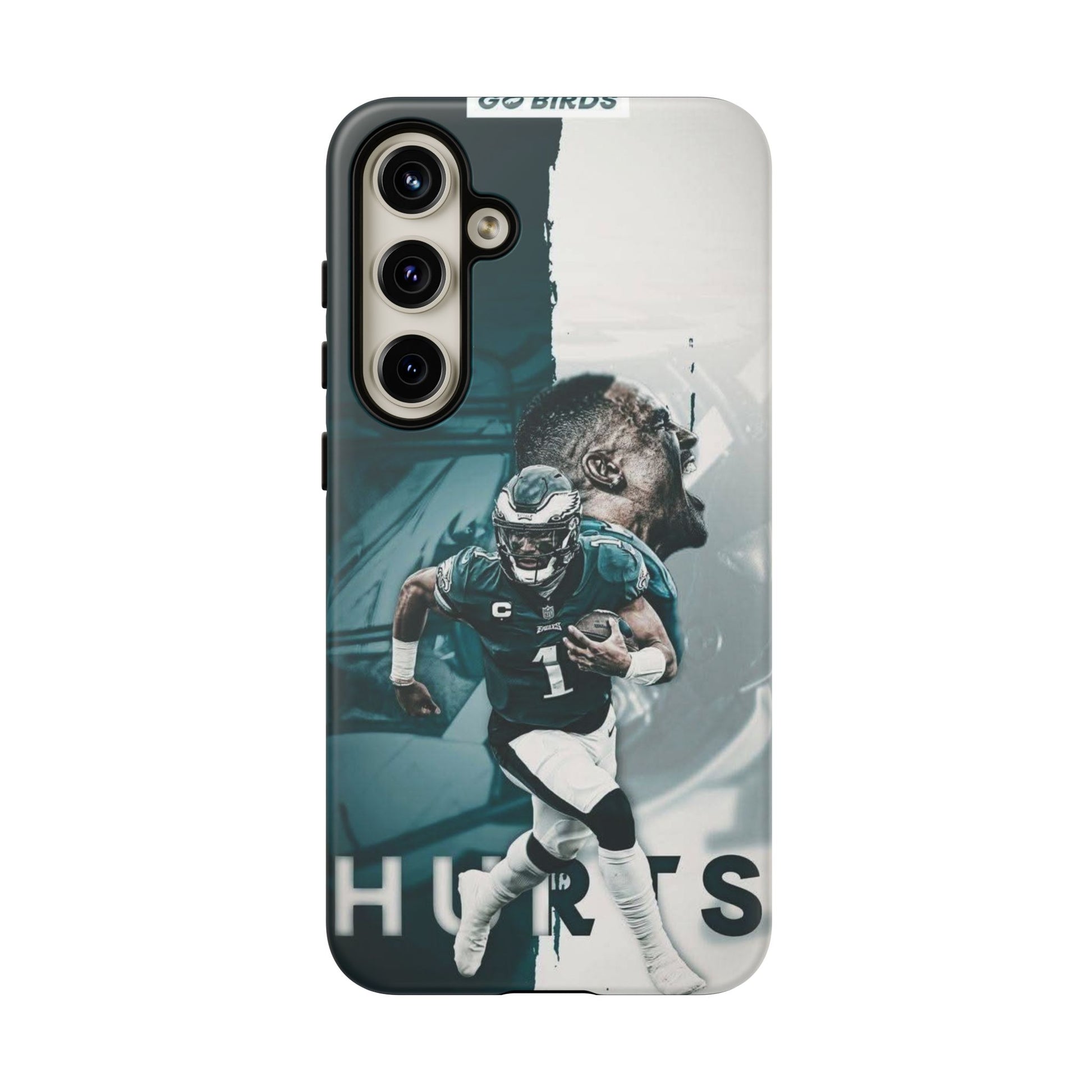 Jalen Hurts Eagles Football Tough Cases for iPhones, Samsung, and Pixel