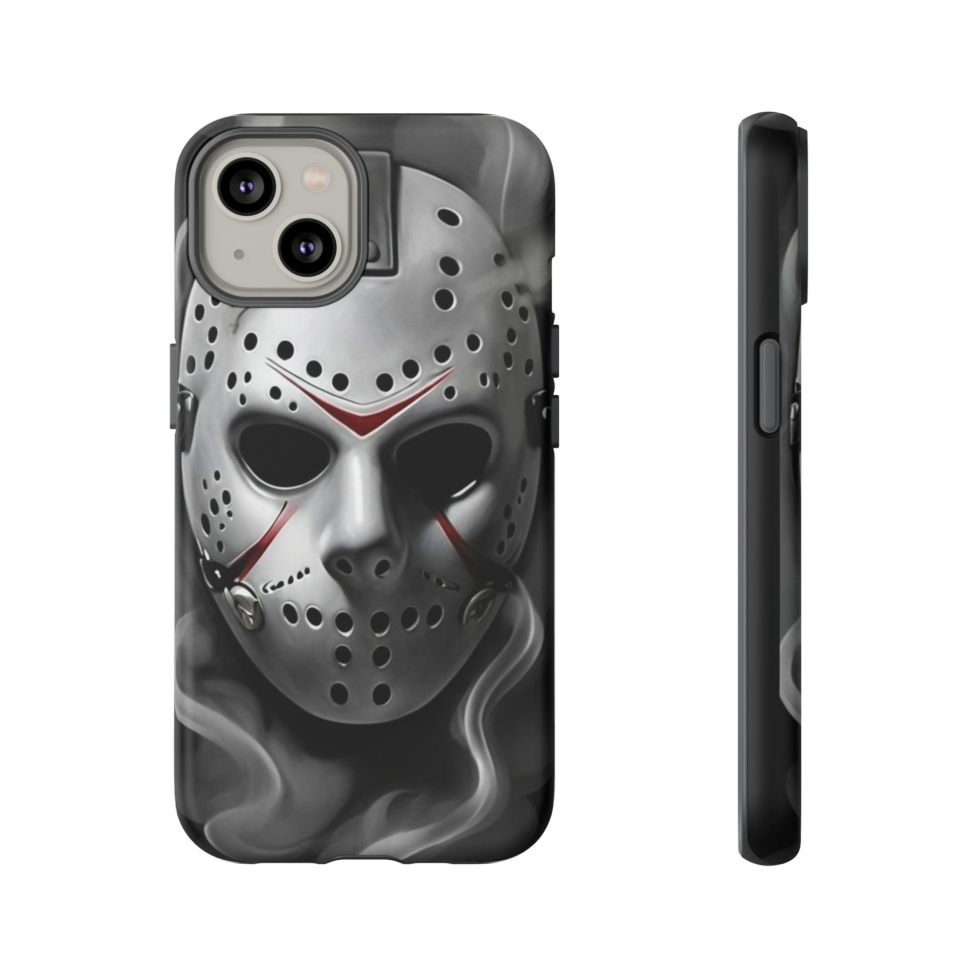 Friday the 13th Jason's Mask Tough Cases for iPhones, Samsung, and Pixel
