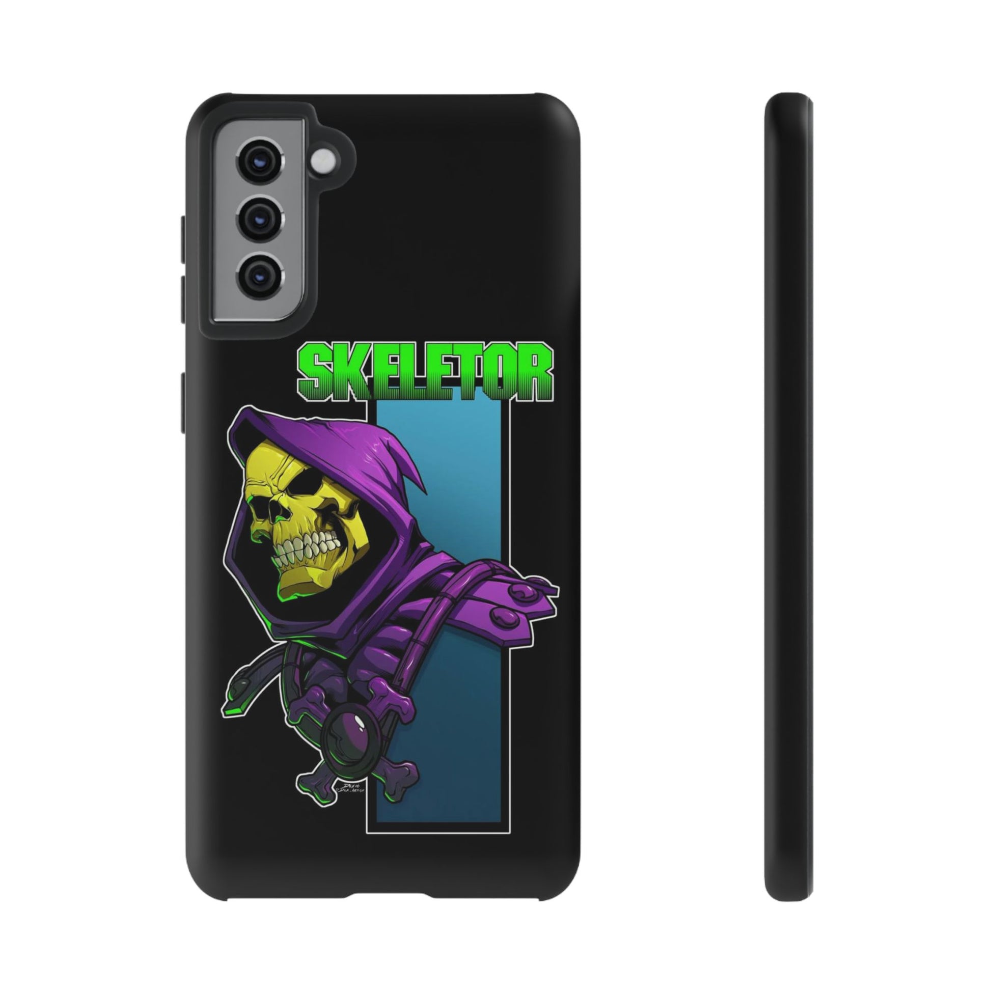 Skeletor Tough Cases for iPhones, Samsung, and Pixel