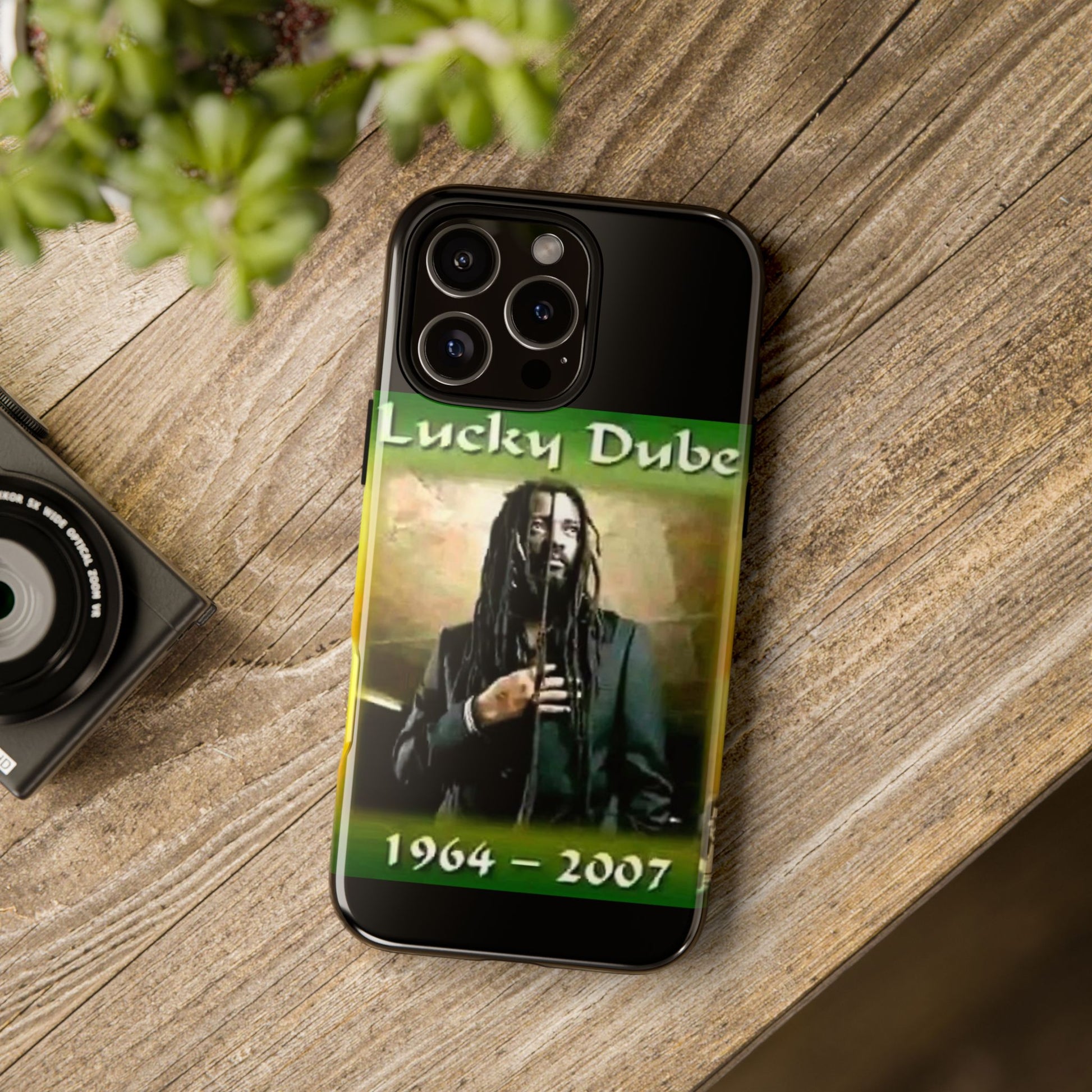 Lucky Dube Tough Cases for iPhones, Samsung, and Pixel