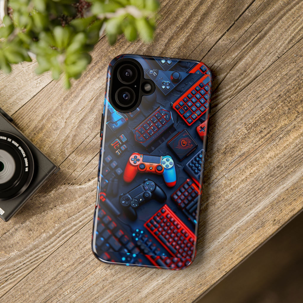 Gamer Themed Controllers Tough Cases for iPhones, Samsung, and Pixel
