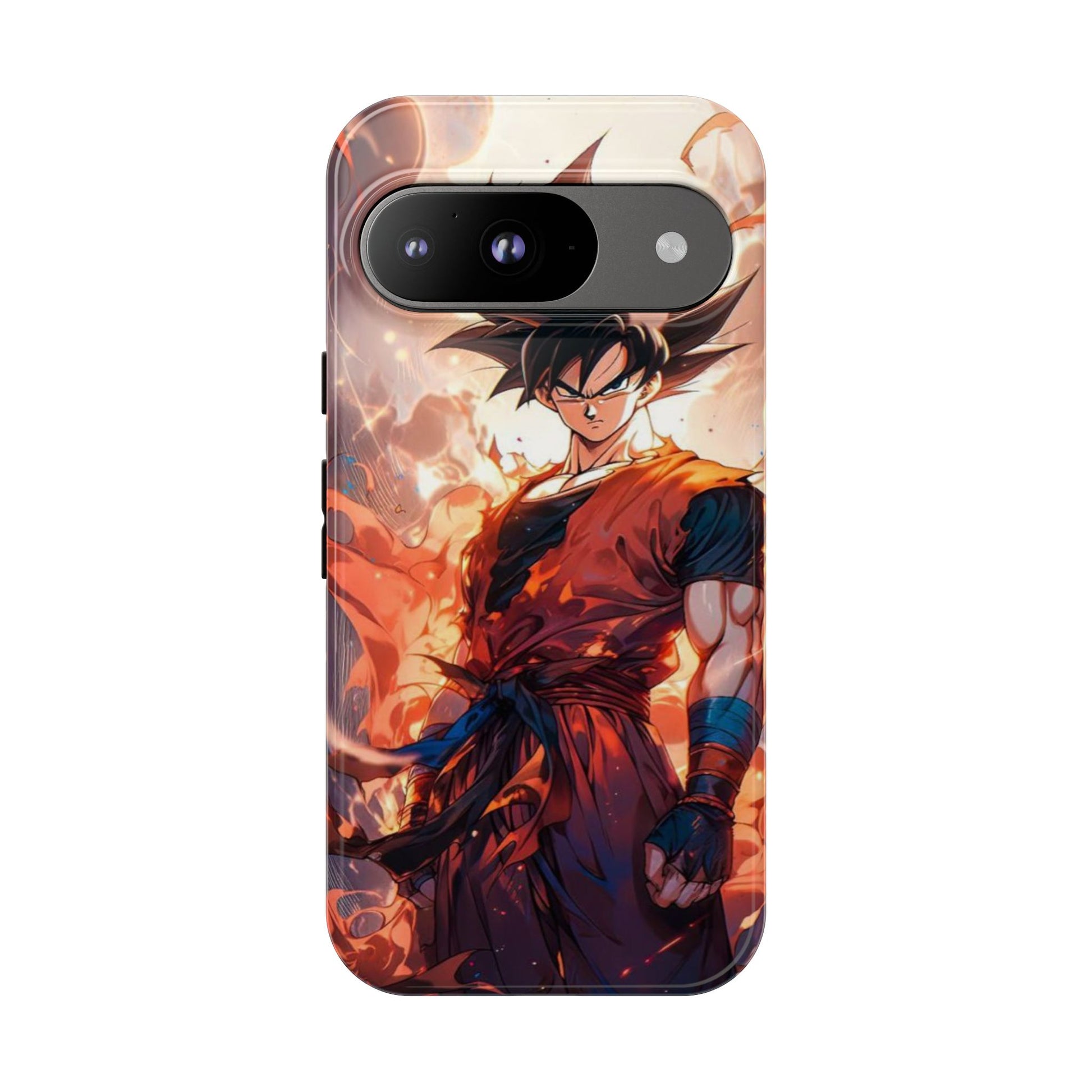 Anime Manga Dragon Ball Z Goku Tough Cases for iPhones, Samsung, and Pixel