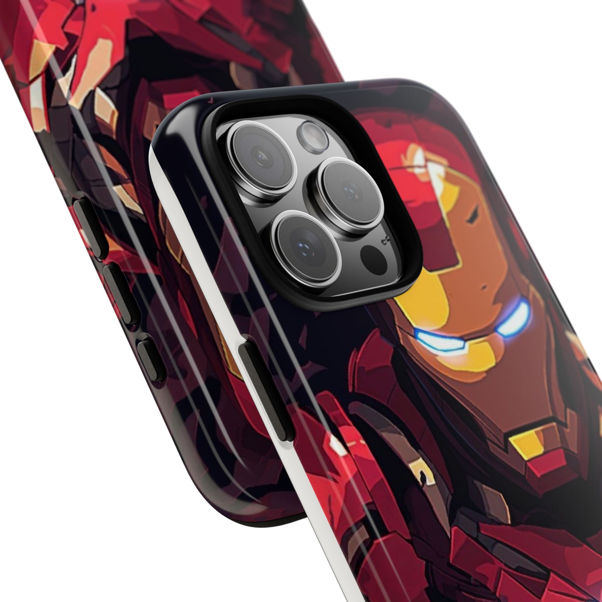 Invincible Iron Man Tough Cases for iPhones, Samsung, and Pixel
