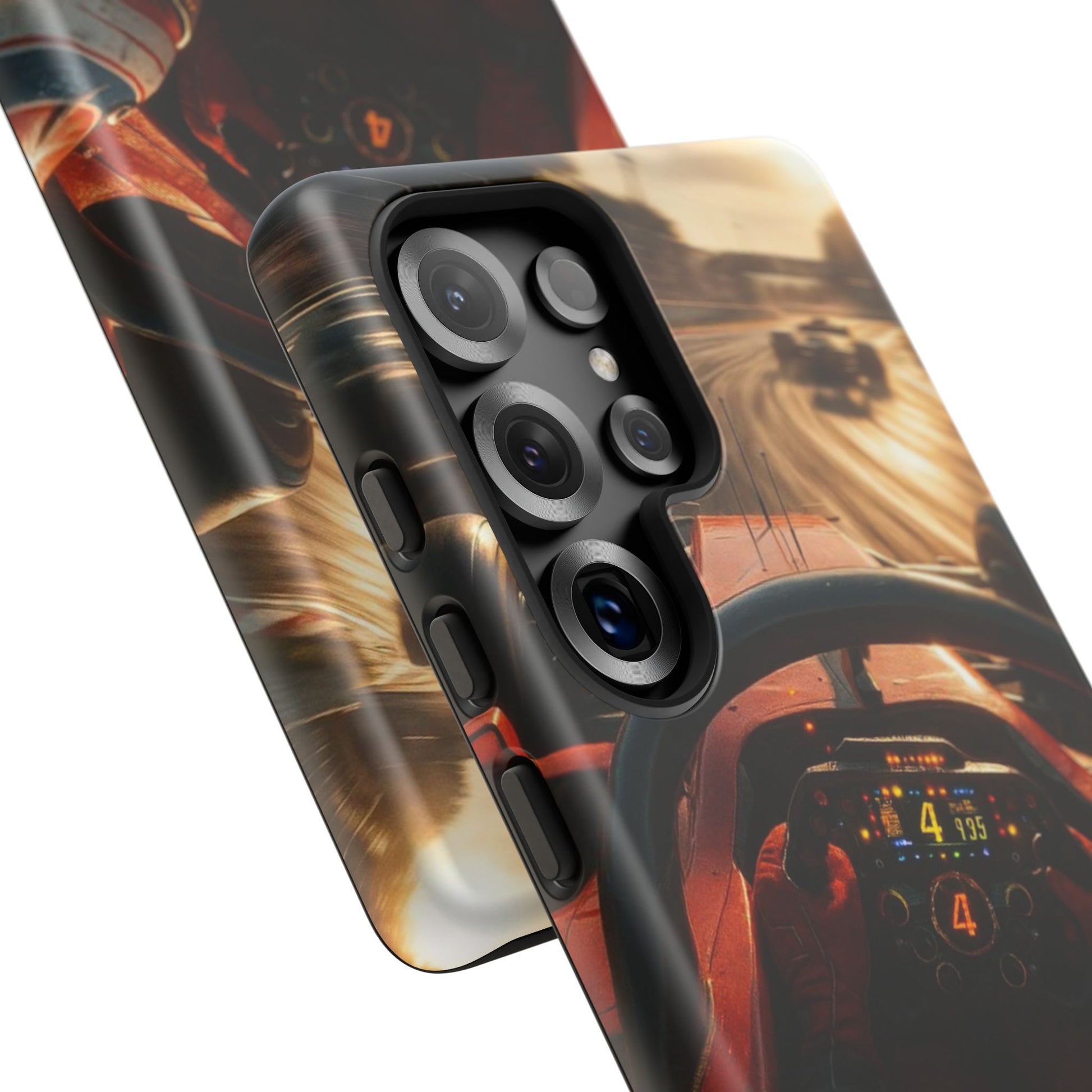 Formula 1 Cockpit Phone Case, Tough Cases for iPhones, Samsung, and Pixel
