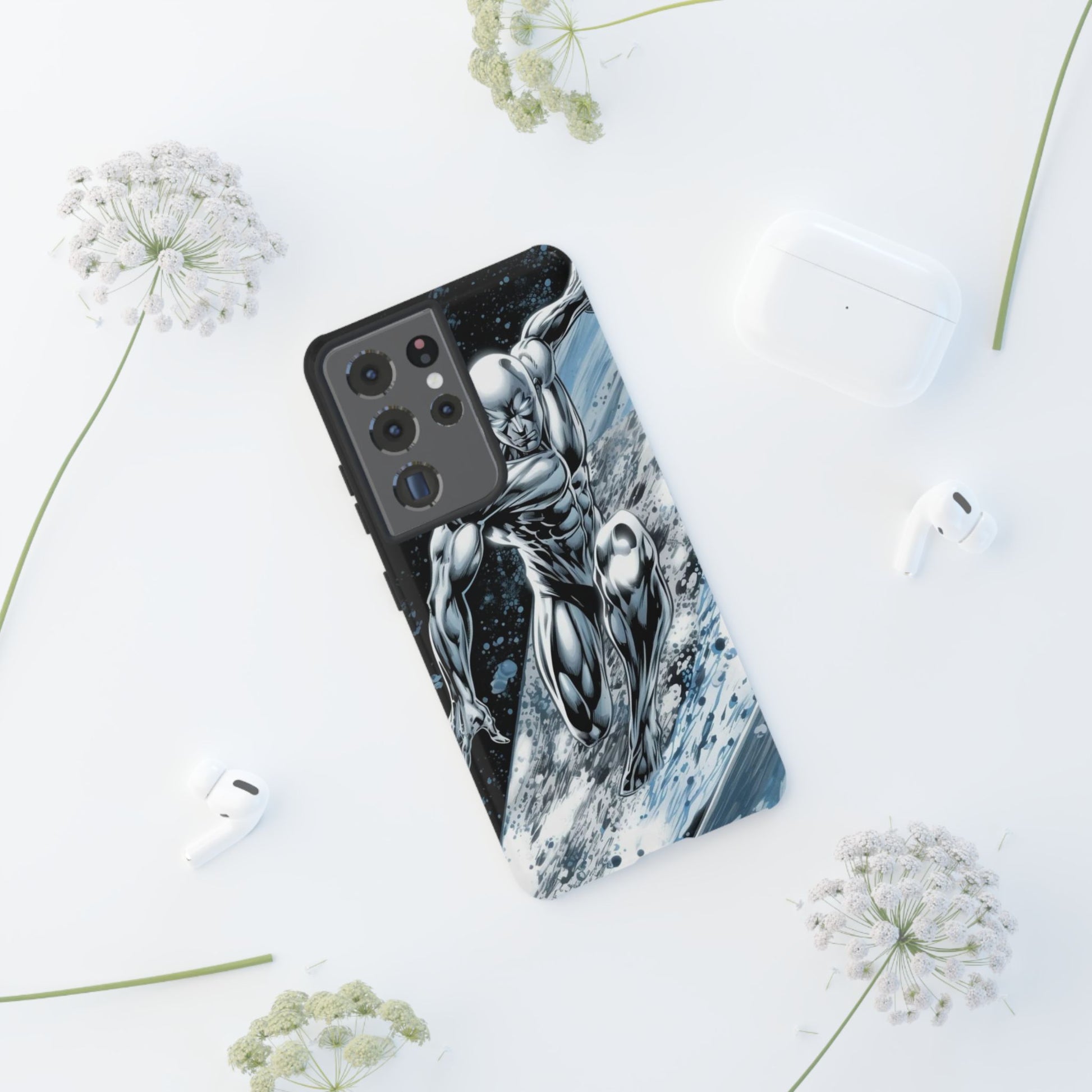 Silver Surfer Phone Case, Tough Cases, Disney Phone for iPhones, Samsung, and Pixel