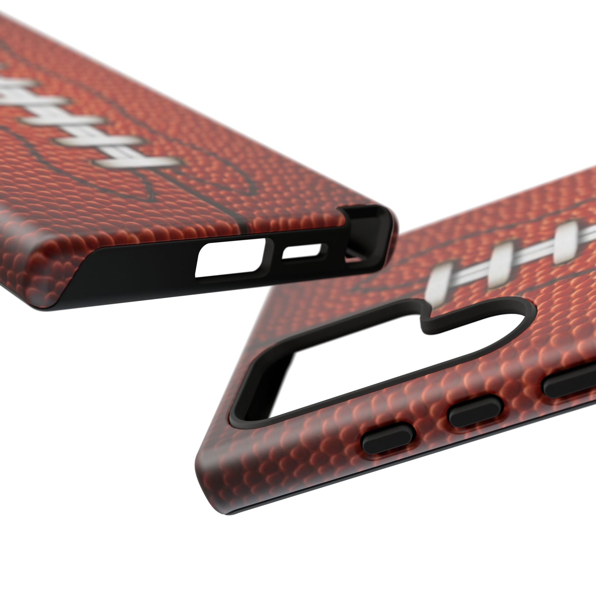Football Pigskin Print Tough Cases for iPhones, Samsung, and Pixel