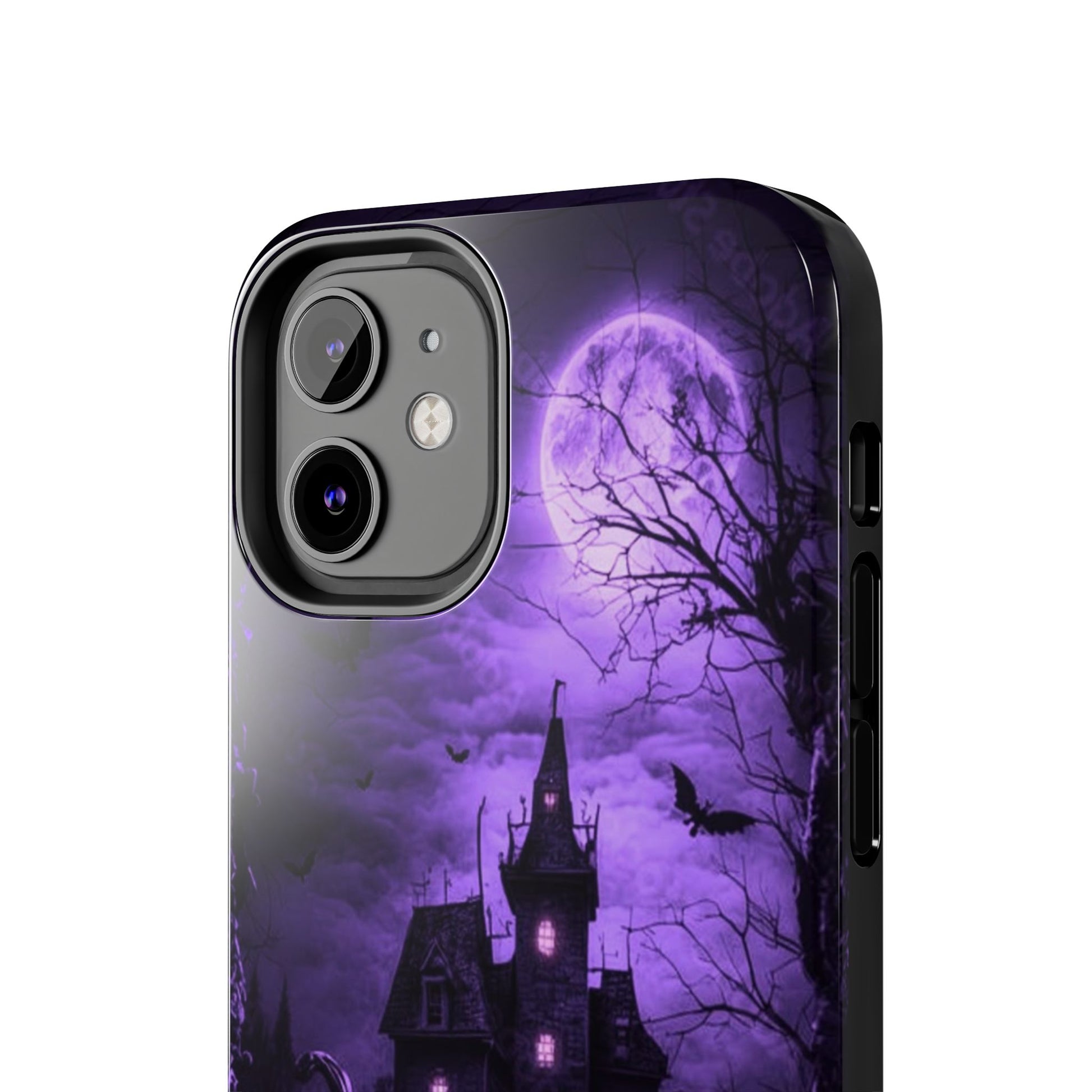 Haunted House Halloween Theme Phone Cases for iPhones & Samsung Phones