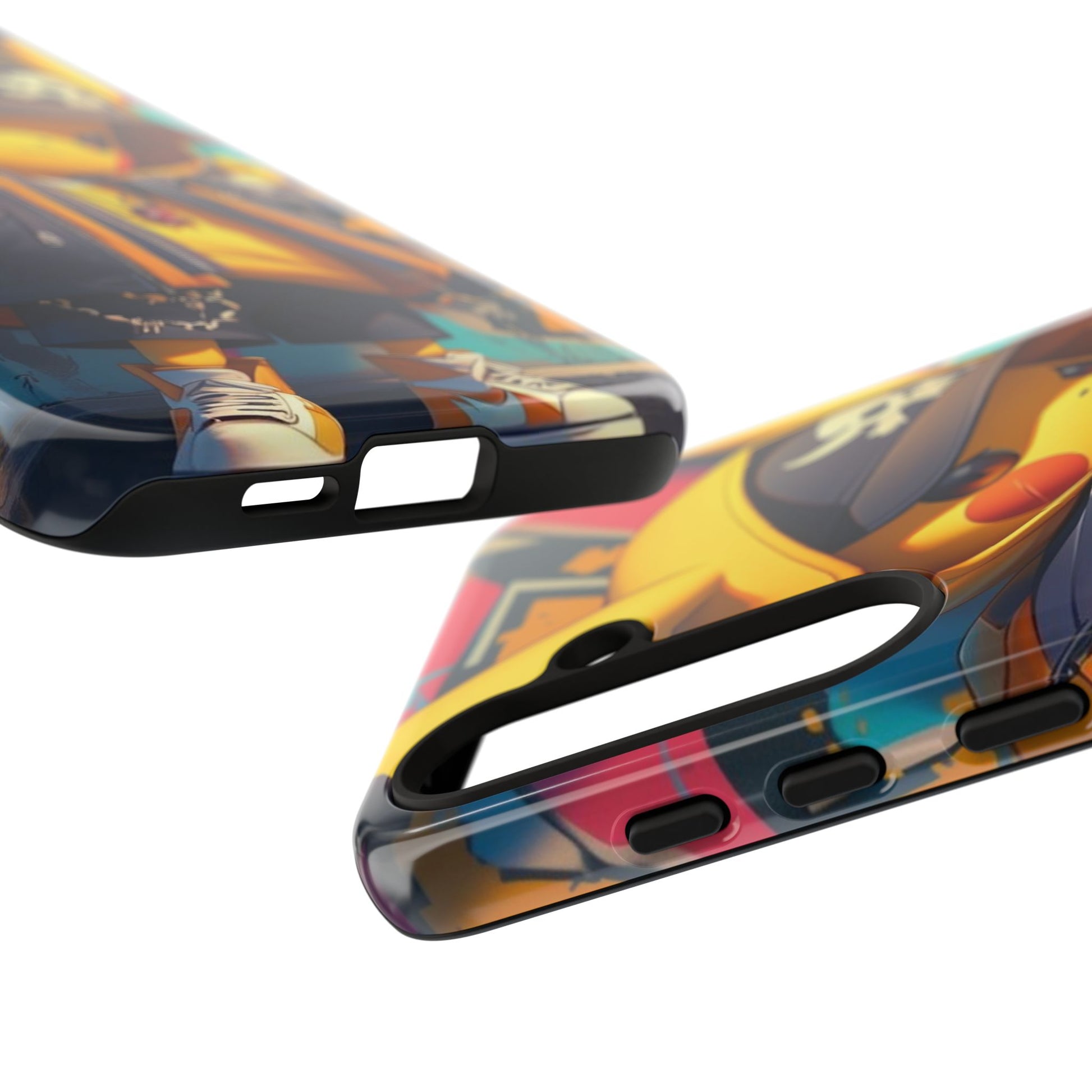 Cute Poke Bear Phone Case, Tough Cases for iPhones, Samsung, and Pixel