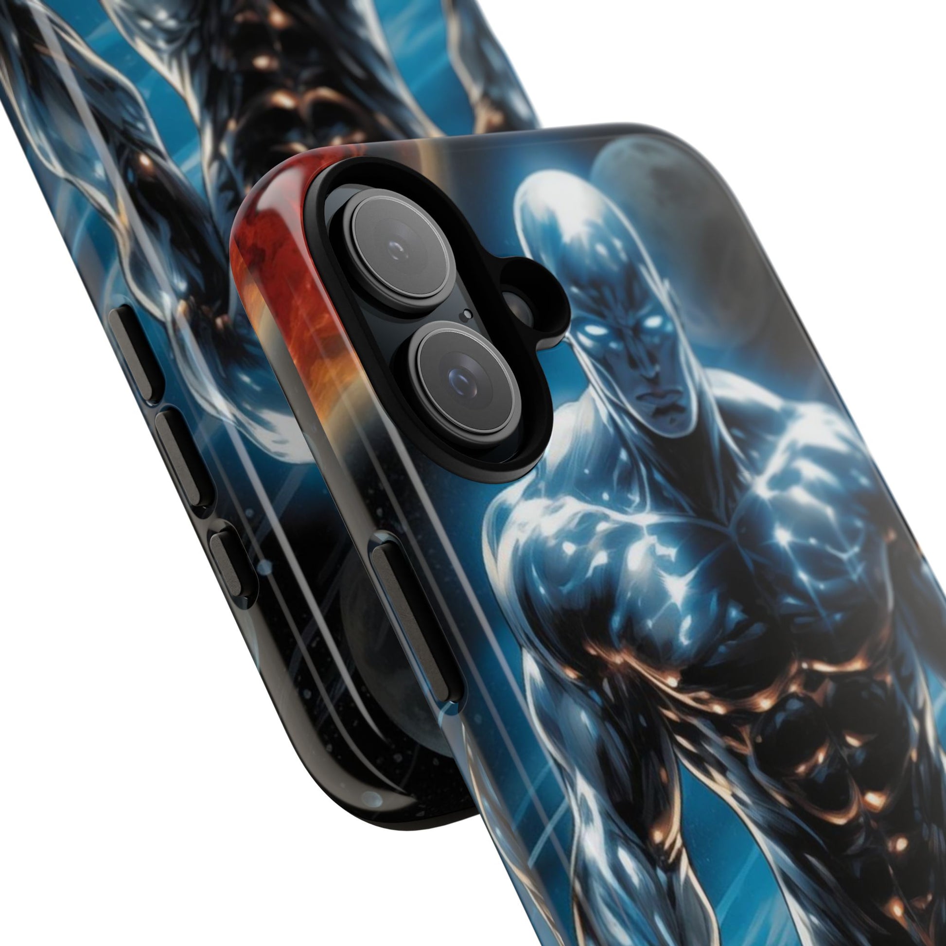 The Silver Surfer Comic Art Phone Case, Tough Cases for iPhones, Samsung, and Pixel