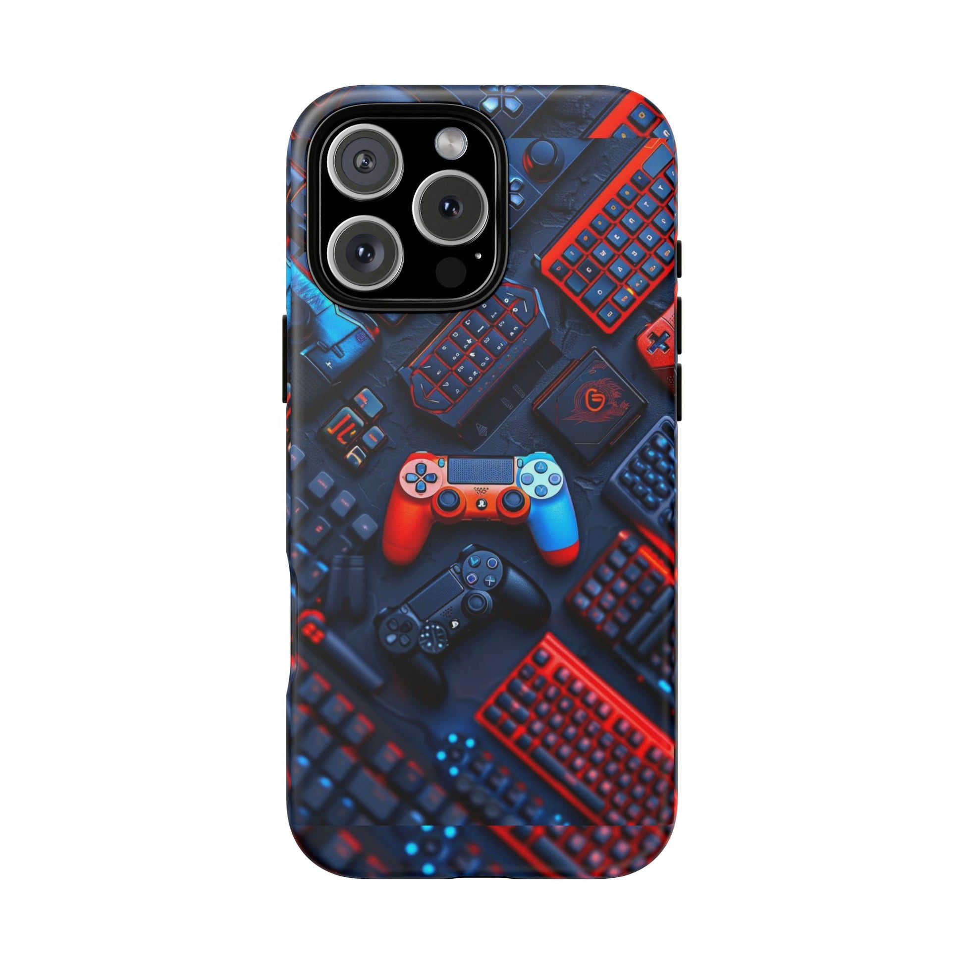 Gamer Themed Controllers Tough Cases for iPhones, Samsung, and Pixel