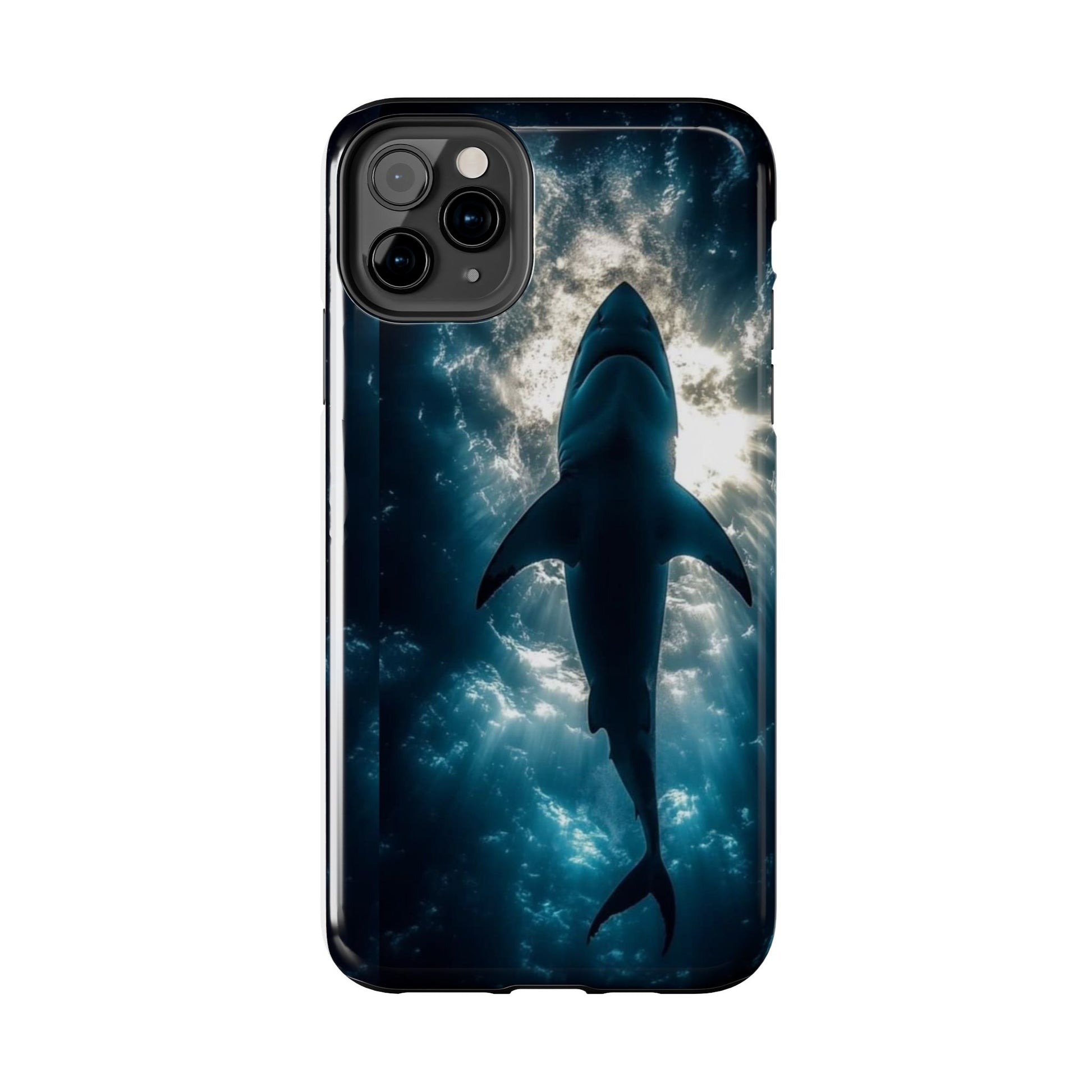 Great White Shark Themed Tough Phone Cases for Iphones & Samsung Phones