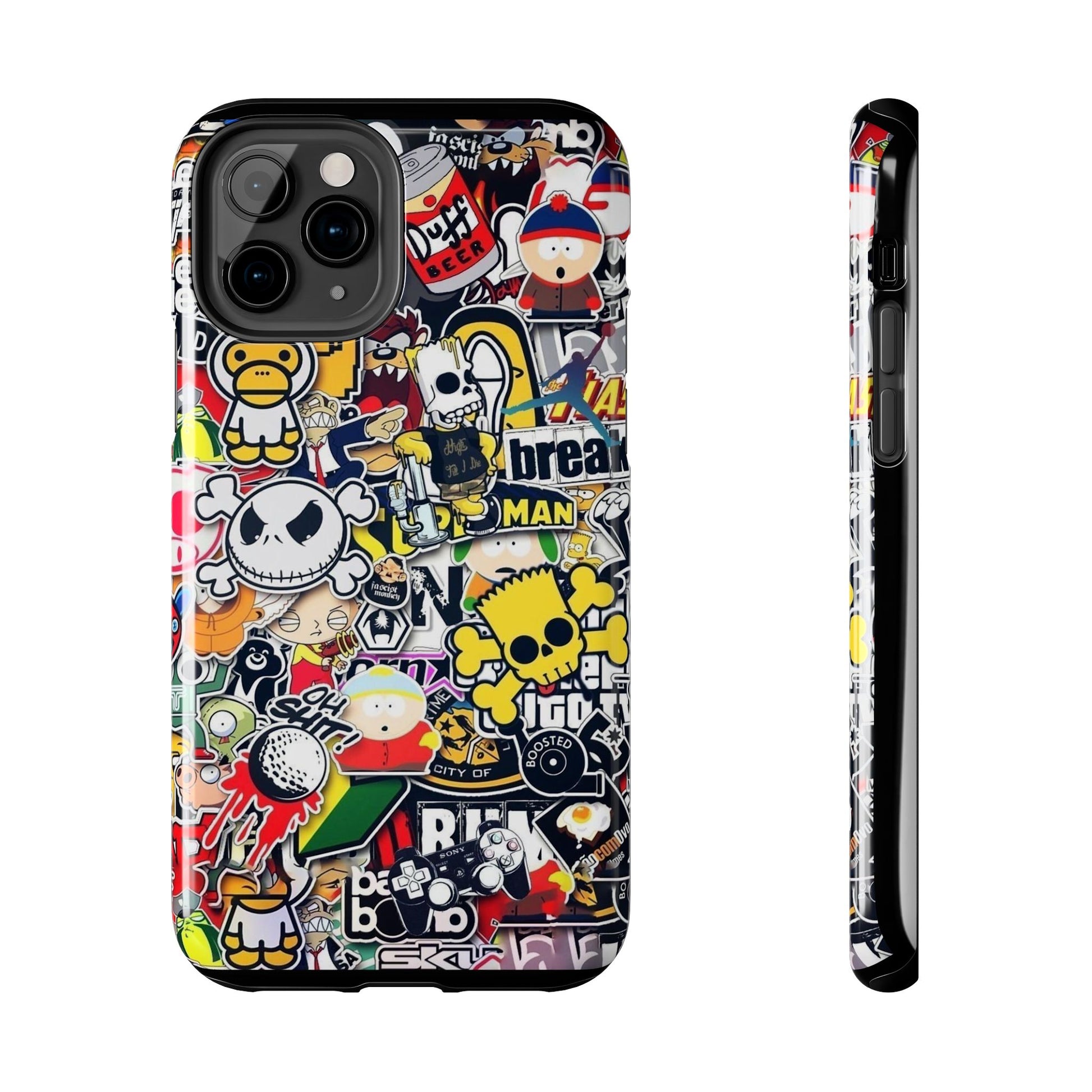 Sticker Bomb Theme Phone Case for iPhone & Samsung Galaxy Phones