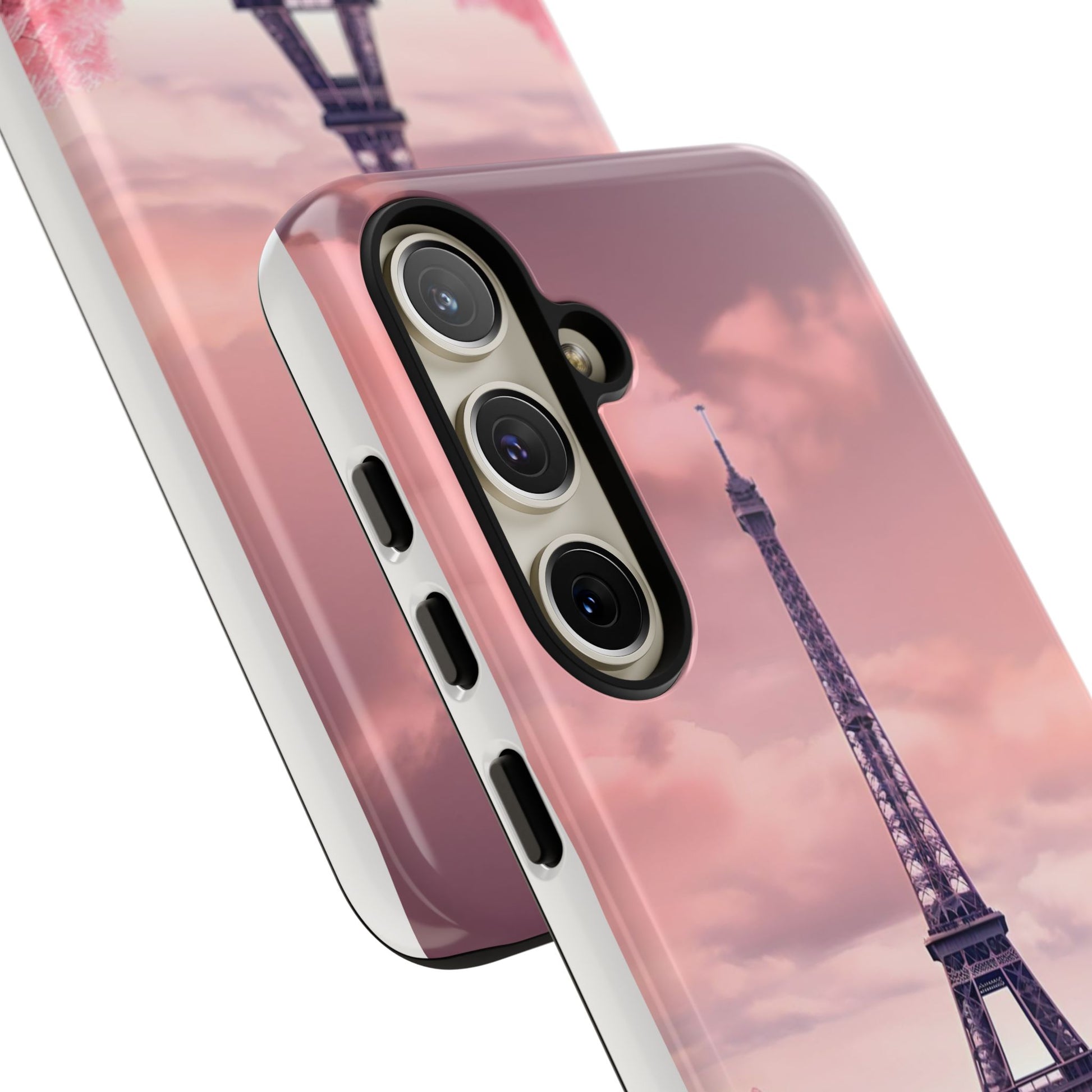 Eiffel Tower Paris Tough Cases for iPhones, Samsung, and Pixel