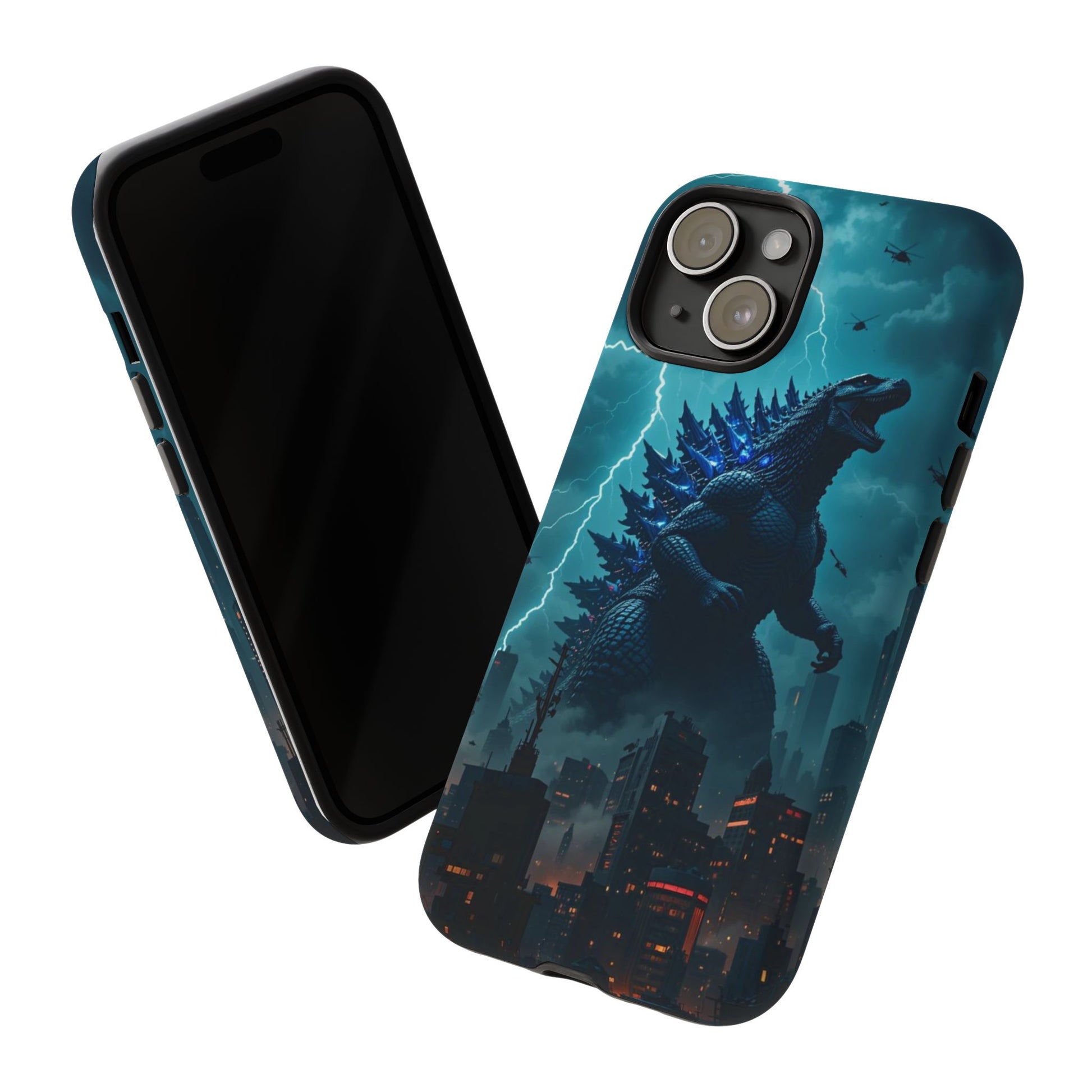 Godzilla Phone Case, Tough Cases for iPhones, Samsung, and Pixel