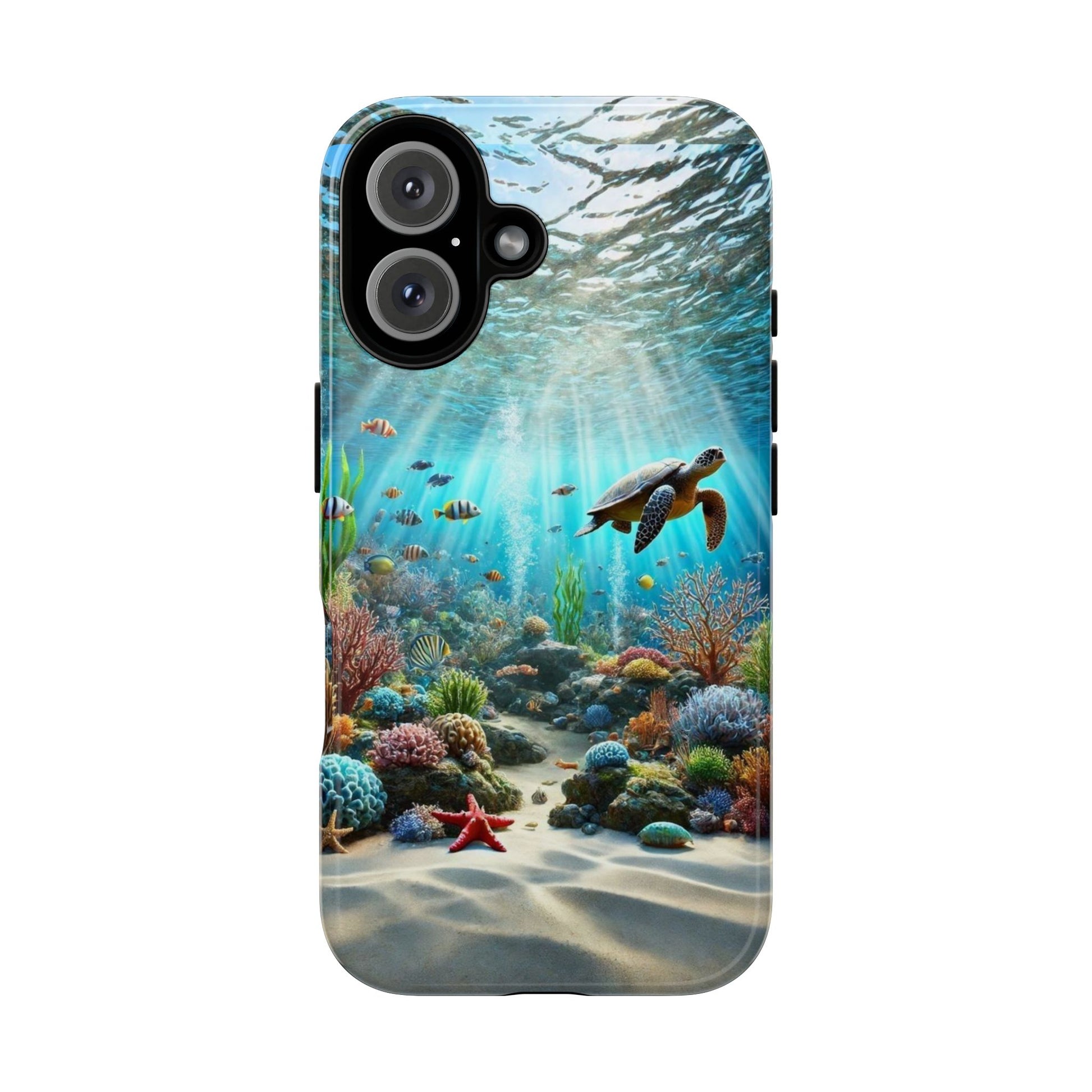 Under Sea Landscape Tough Cases for iPhones, Samsung, and Pixel