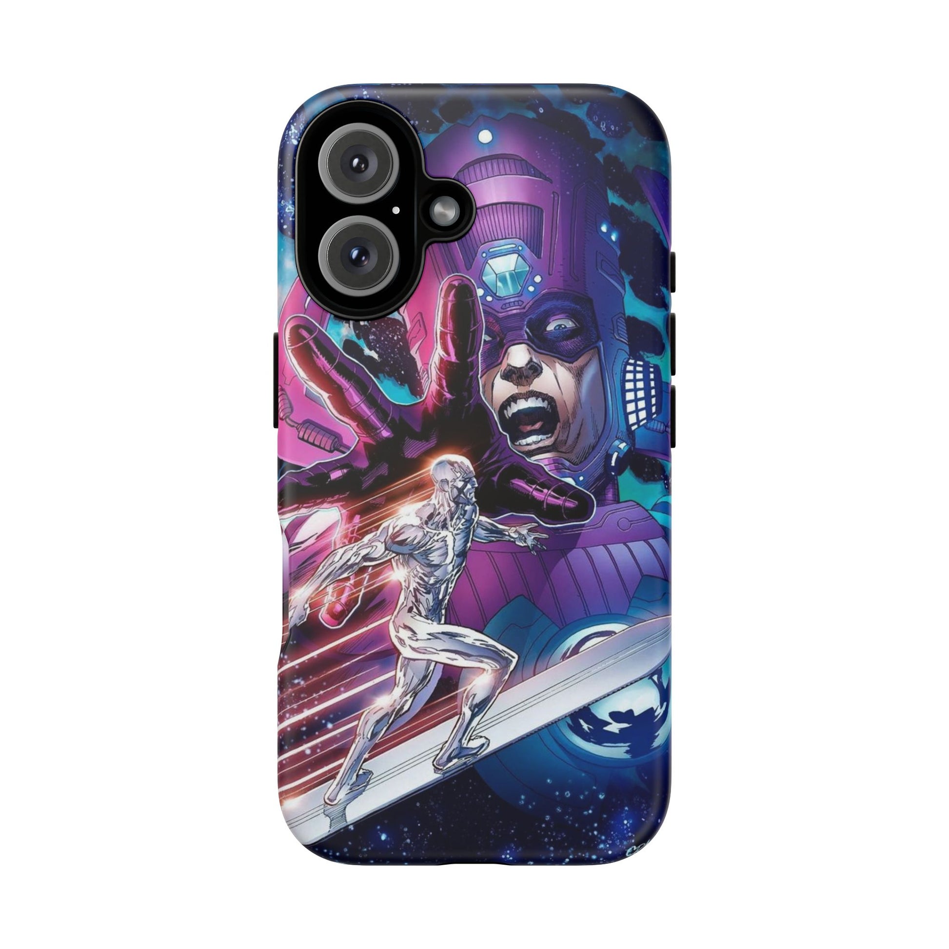 Galactus x Silver Surfer Marvel Phone Case, Tough Cases for iPhones, Samsung, and Pixel