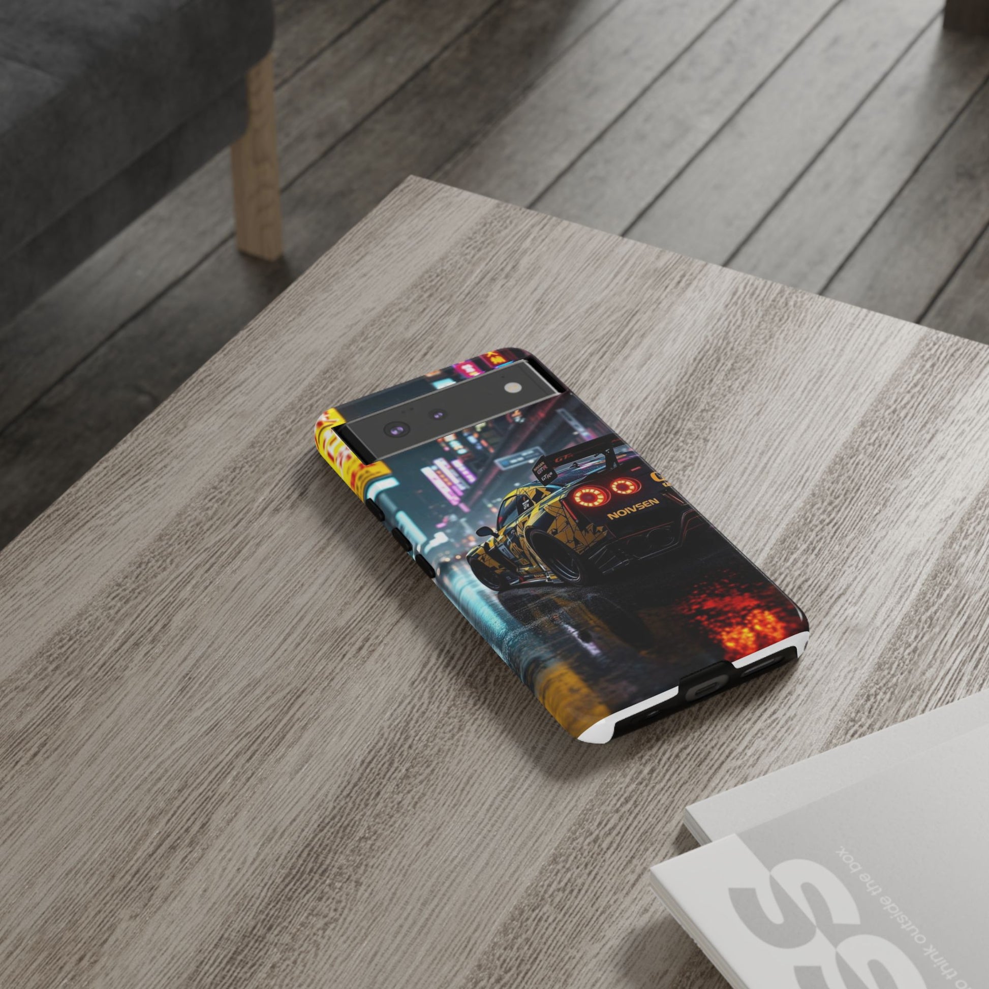Nissan GTR in Japan Art Tough Cases for iPhones, Samsung, and Pixel