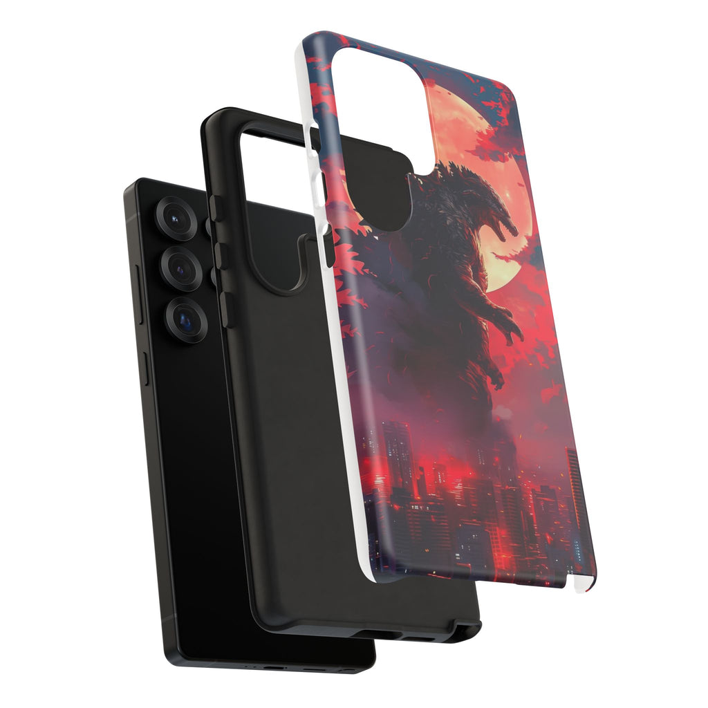King of Monsters Godzilla Tough Phone Cases for iPhones, Samsung, and Pixel