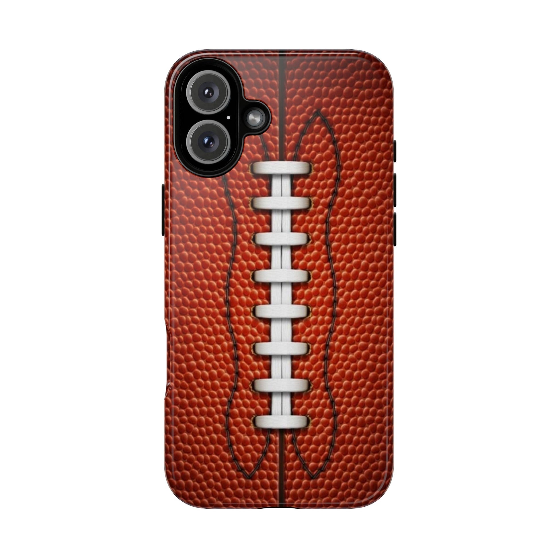 Football Pigskin Print Tough Cases for iPhones, Samsung, and Pixel
