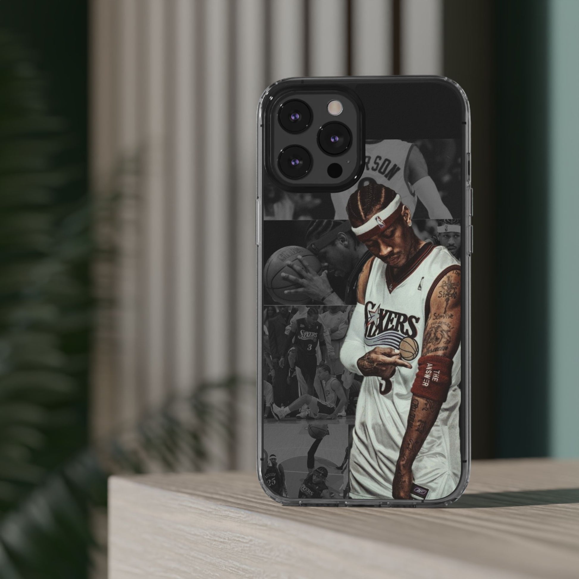 Basketball Phone Case, Iverson Theme, iPhone Samsung, Sports Fan Gift,