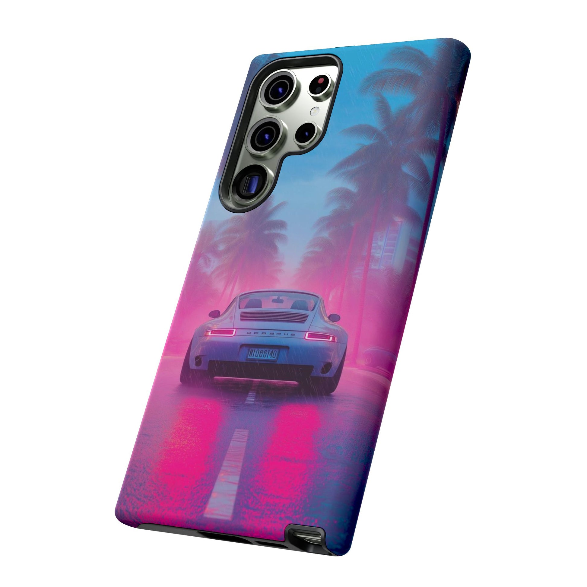 Miami Vice Porsche Phone Case for iPhone, Samsung Galaxy, & Pixel Phones
