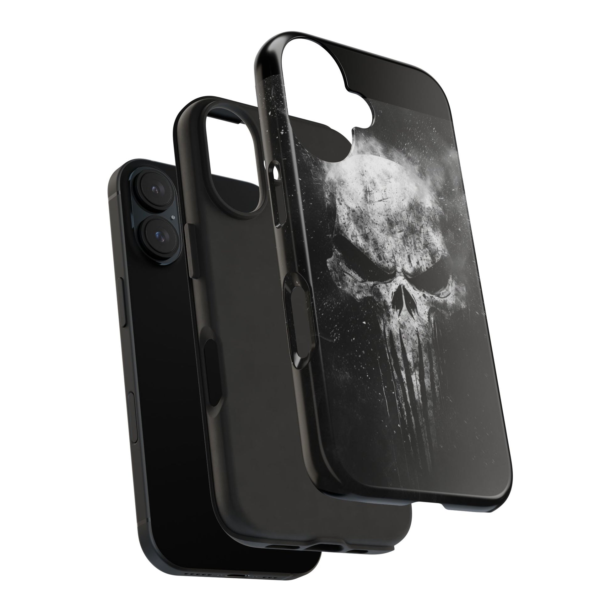 Smoking Skull Theme Phone Case for iPhone & Samsung Galaxy Phones