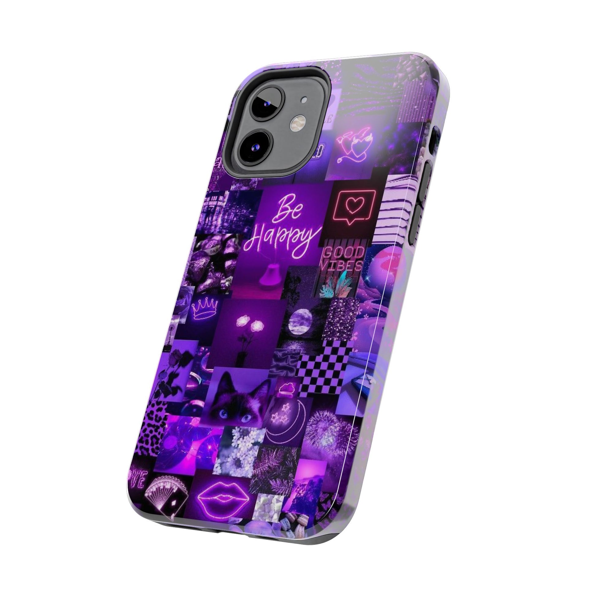 Be Happy Themed Tough Phone Cases for Iphones & Samsung Phones
