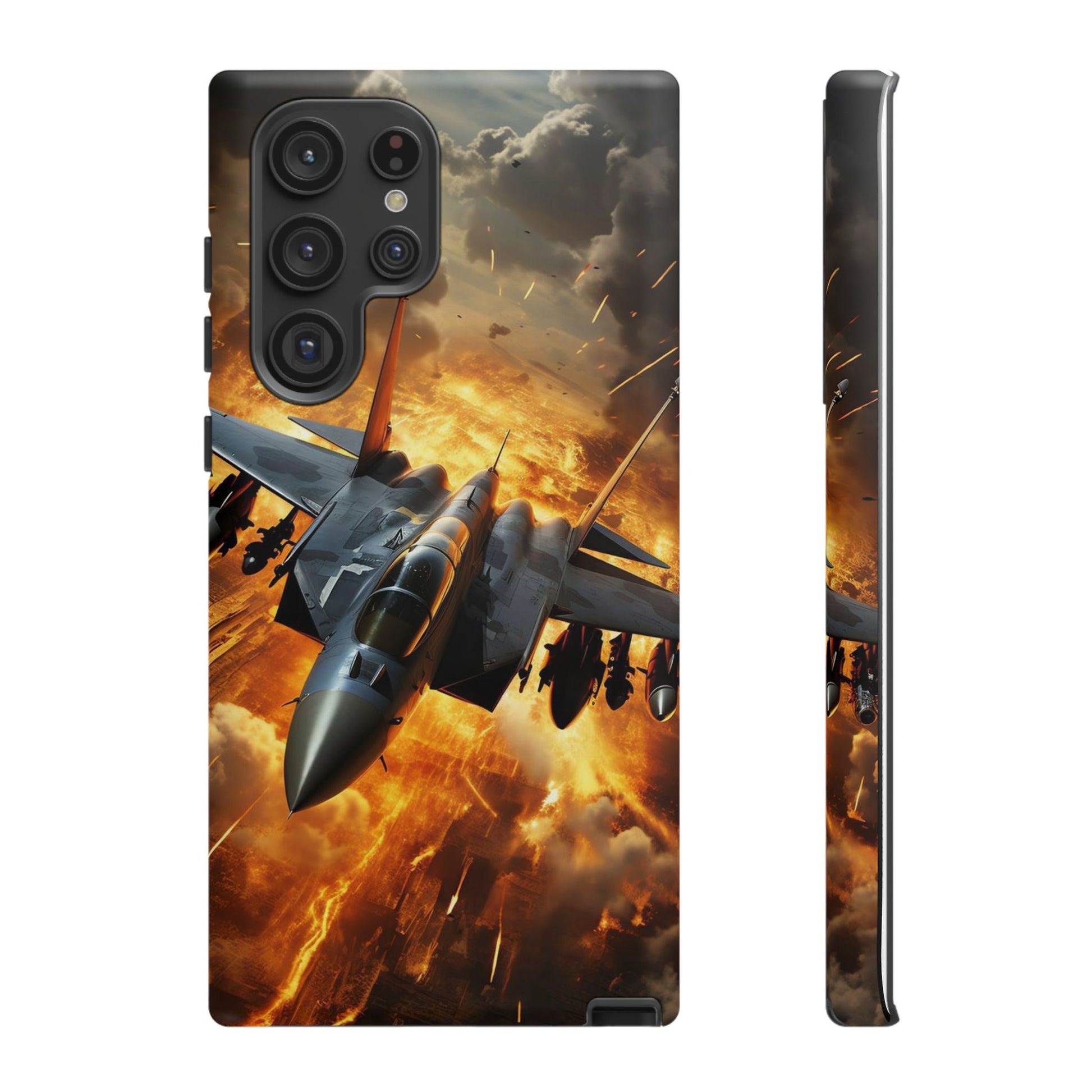 F-15 Fighter Jet Tough Cases for iPhones, Samsung, and Pixel