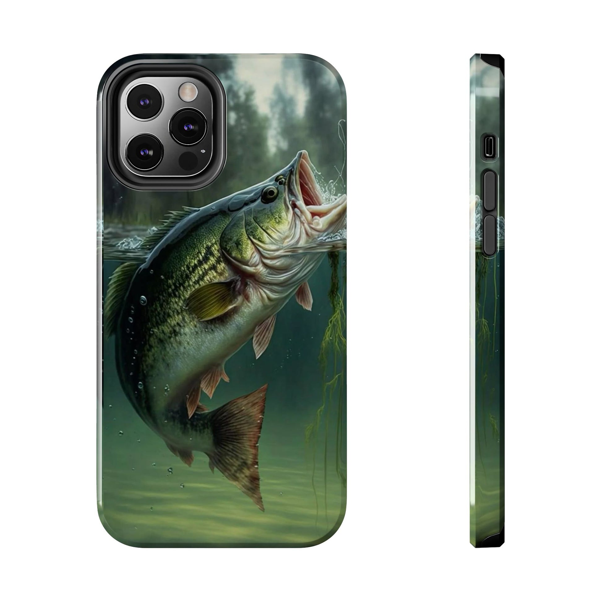 Large Mouth Bass Theme Phone Cases for iPhones & Samsung Phones