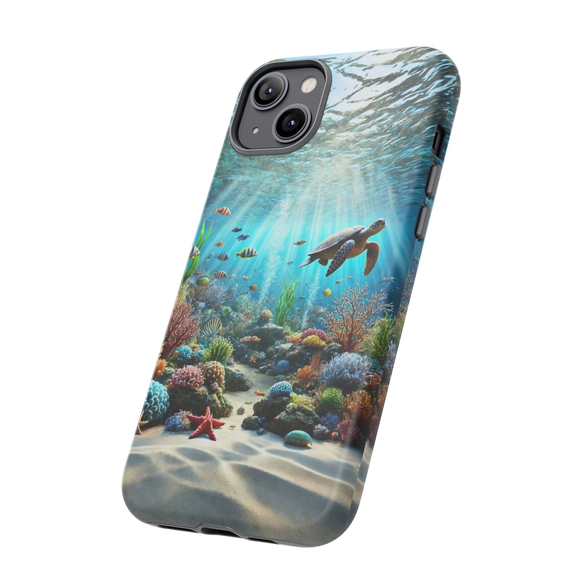 Under Sea Landscape Tough Cases for iPhones, Samsung, and Pixel