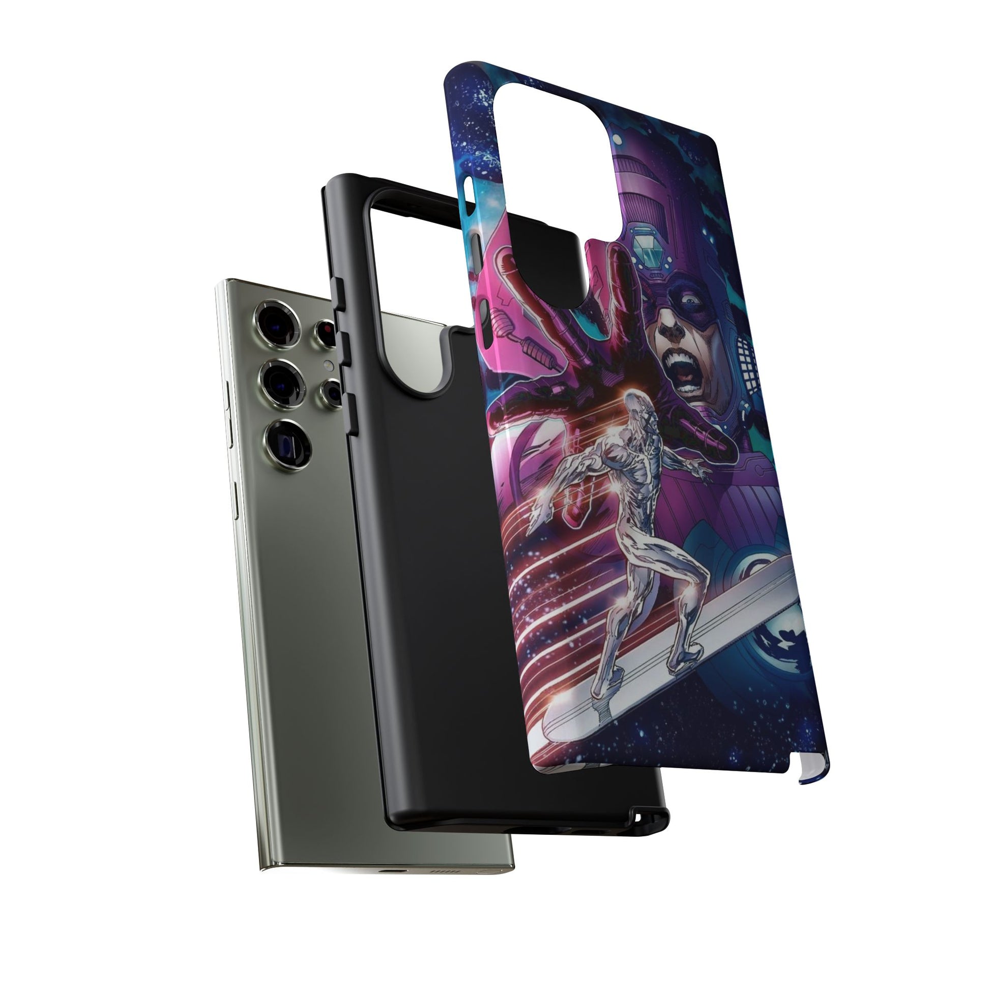 Galactus x Silver Surfer Marvel Phone Case, Tough Cases for iPhones, Samsung, and Pixel