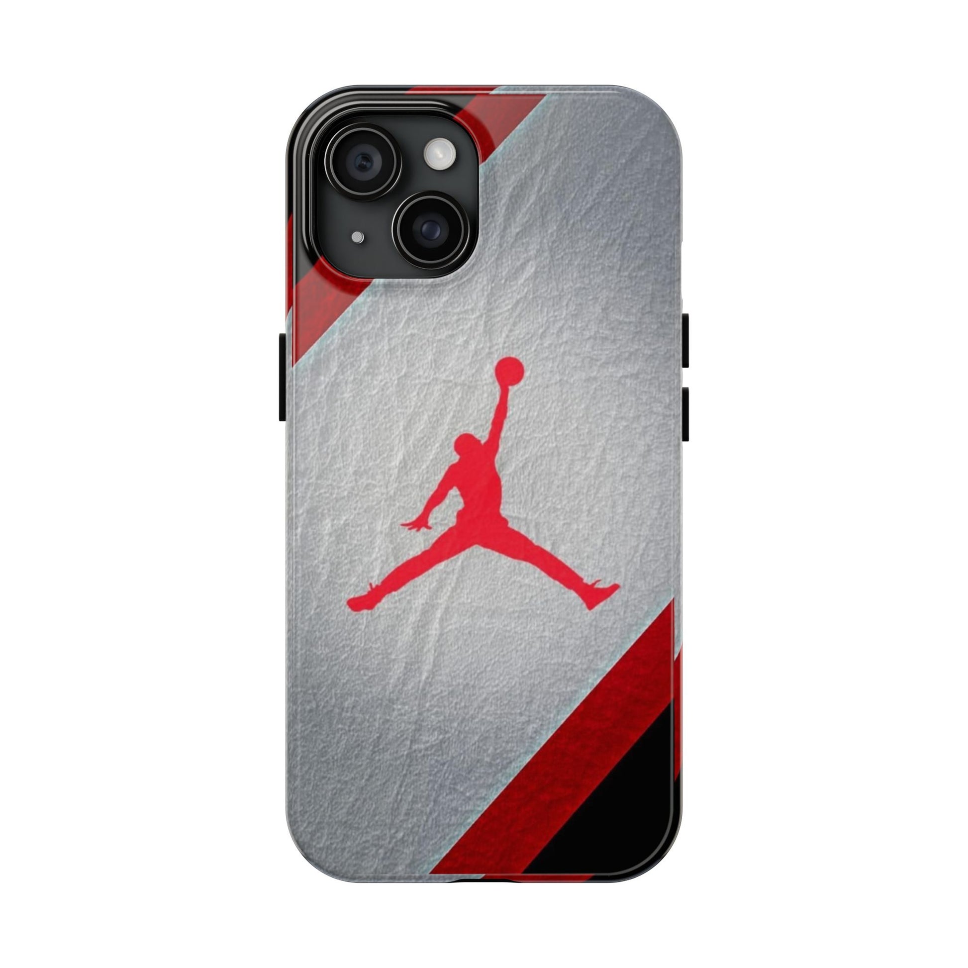 Chicago Red and Black Jumpman Theme Phone Cases for Iphones & Samsung Phones