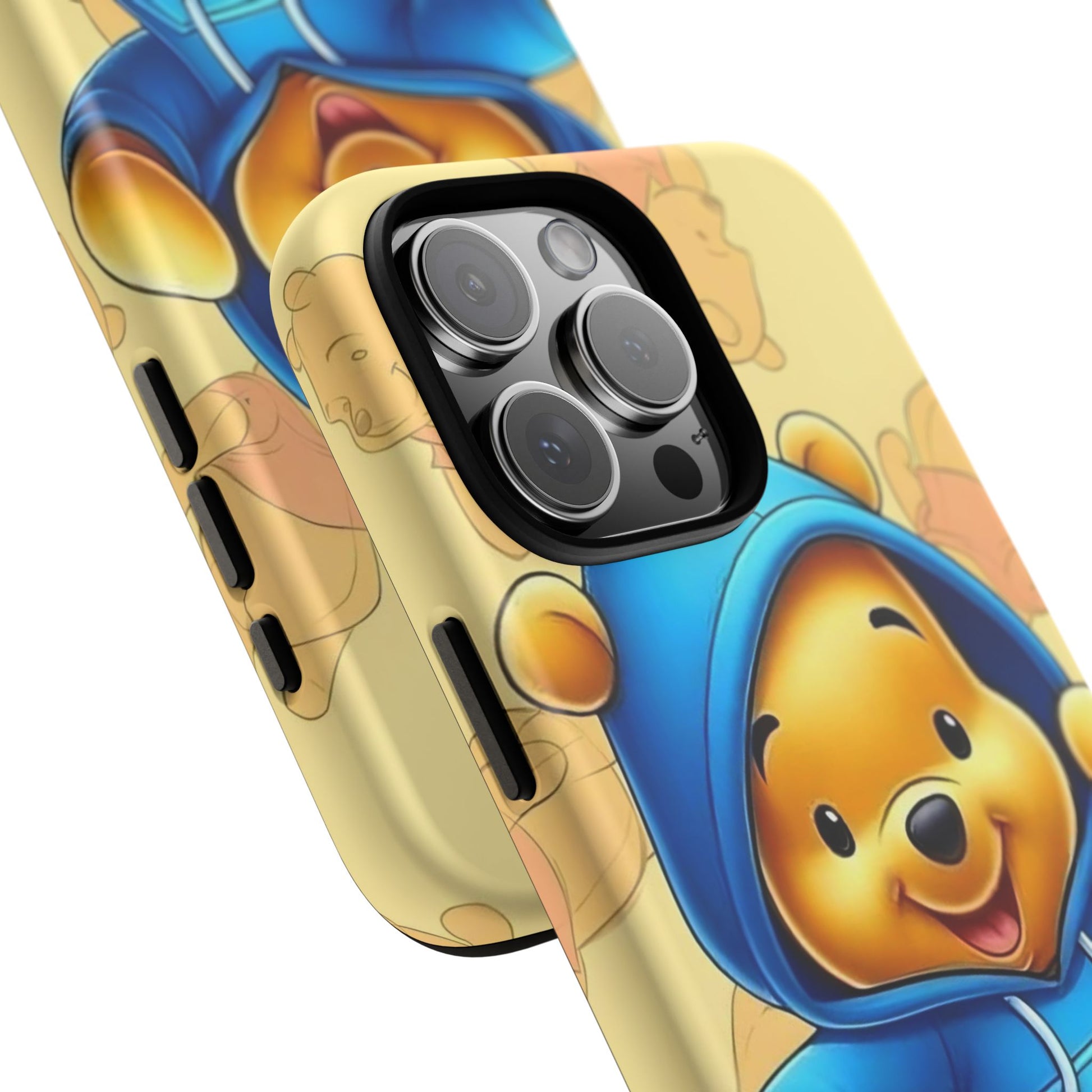 Cute Pooh Bear Phone Case, Tough Case