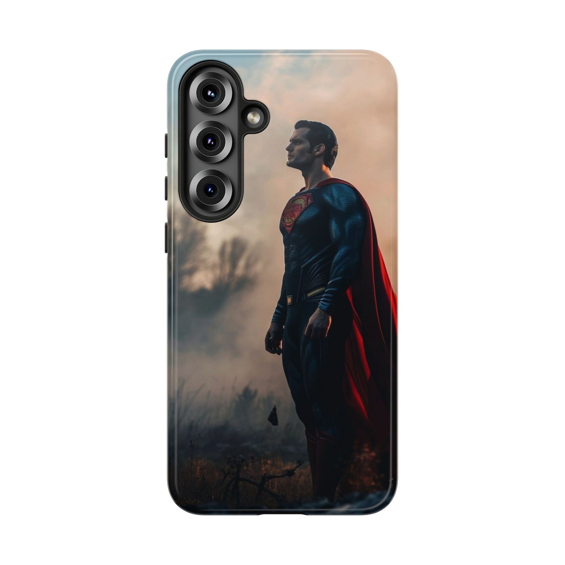 Henry Cavil Superman Tough Cases for iPhones, Samsung, and Pixel