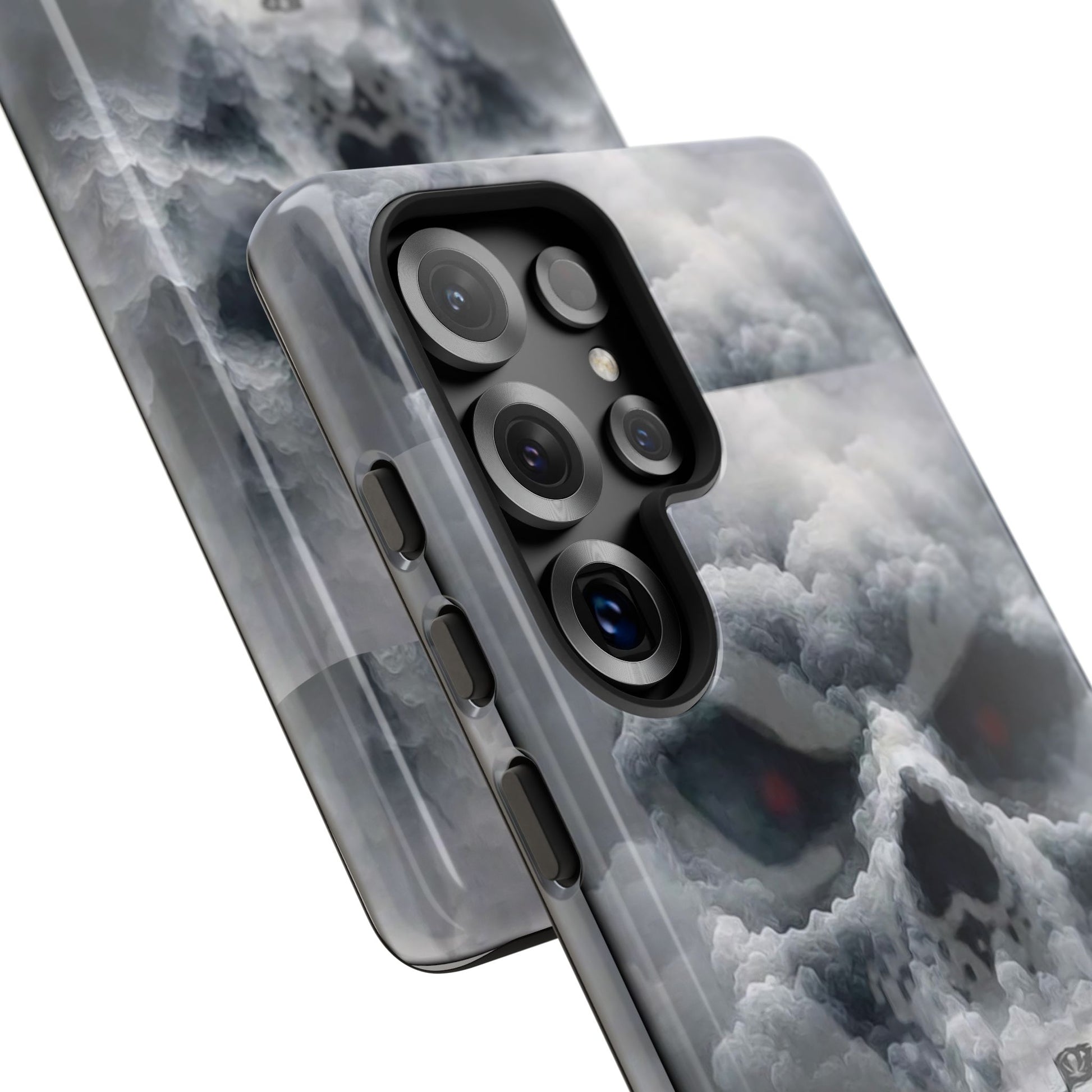 Skull Pirate Ship Football Buccaneers Tough Cases for iPhones, Samsung, and Pixel