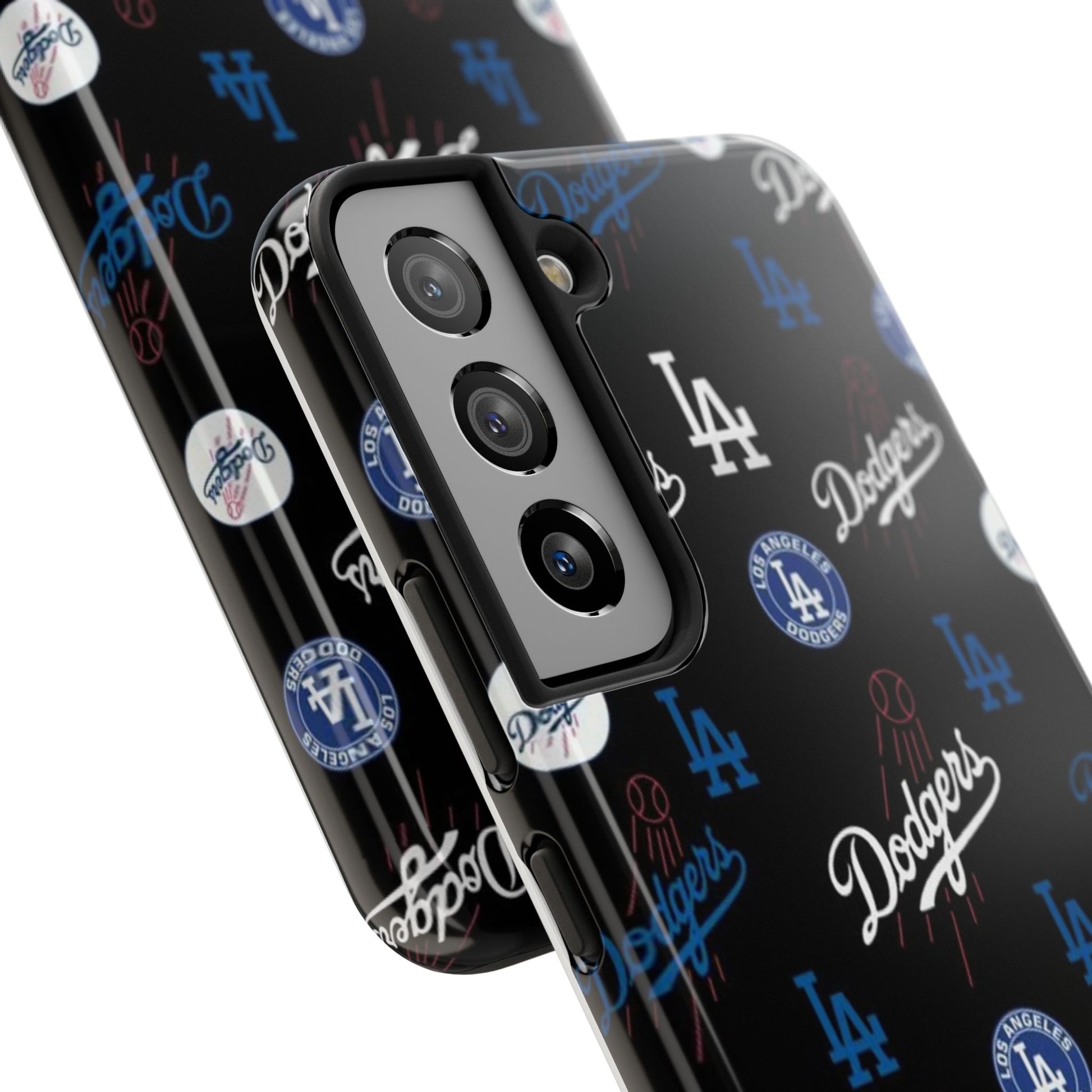 Dodgers Baseball Pattern Phone Cases for Iphones & Samsung Phones Durable