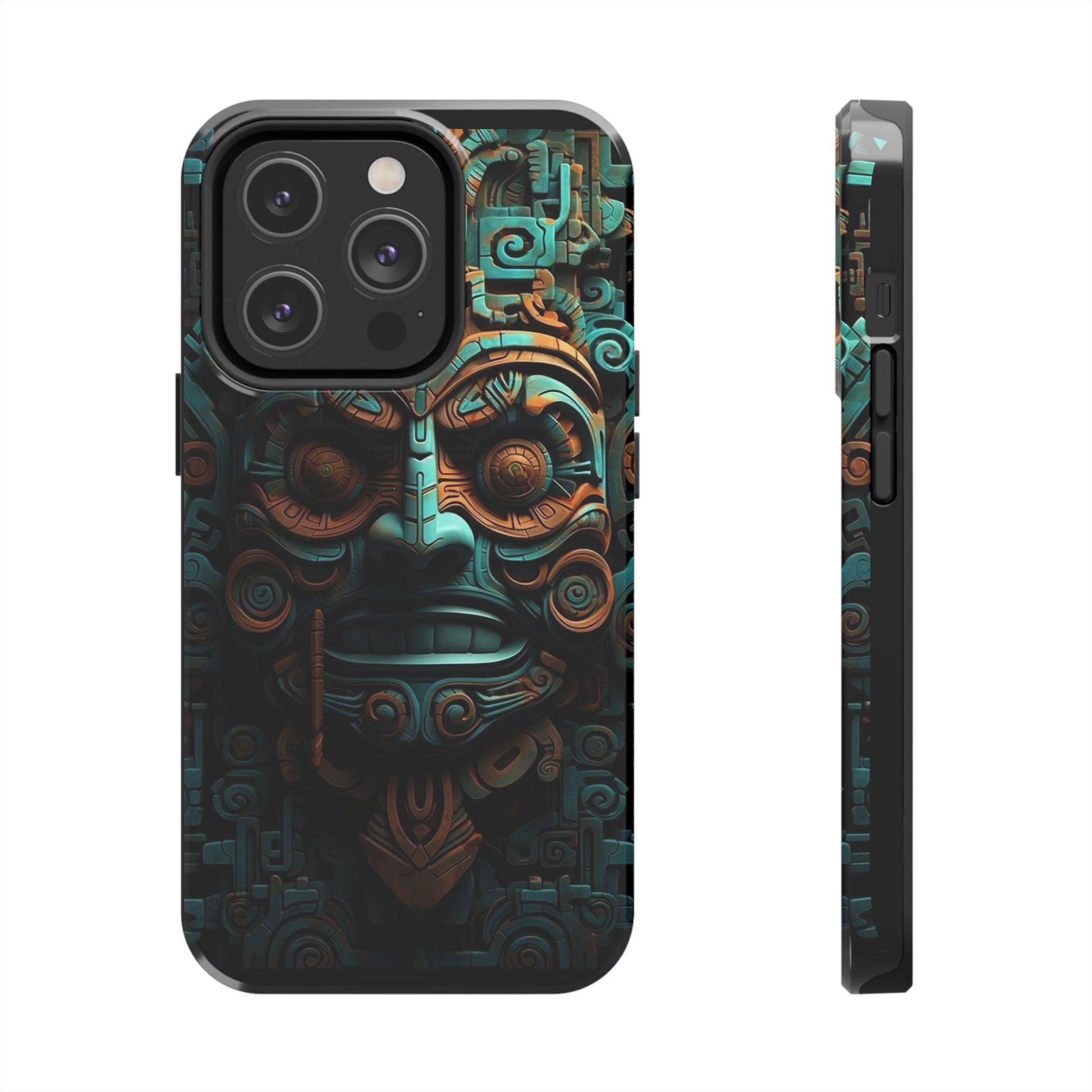 Aztecs Sculpture Inspired Phone Cases for Iphones & Samsung Phones