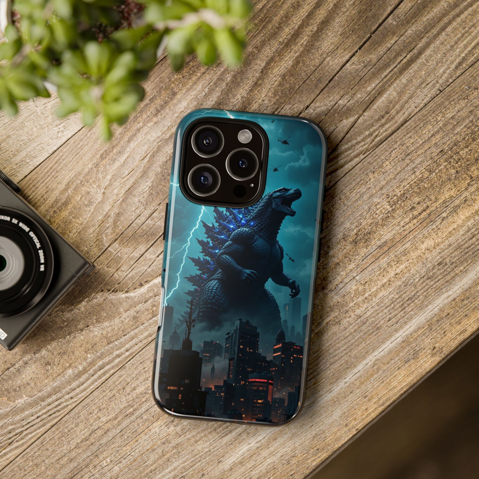 Godzilla Phone Case, Tough Cases for iPhones, Samsung, and Pixel