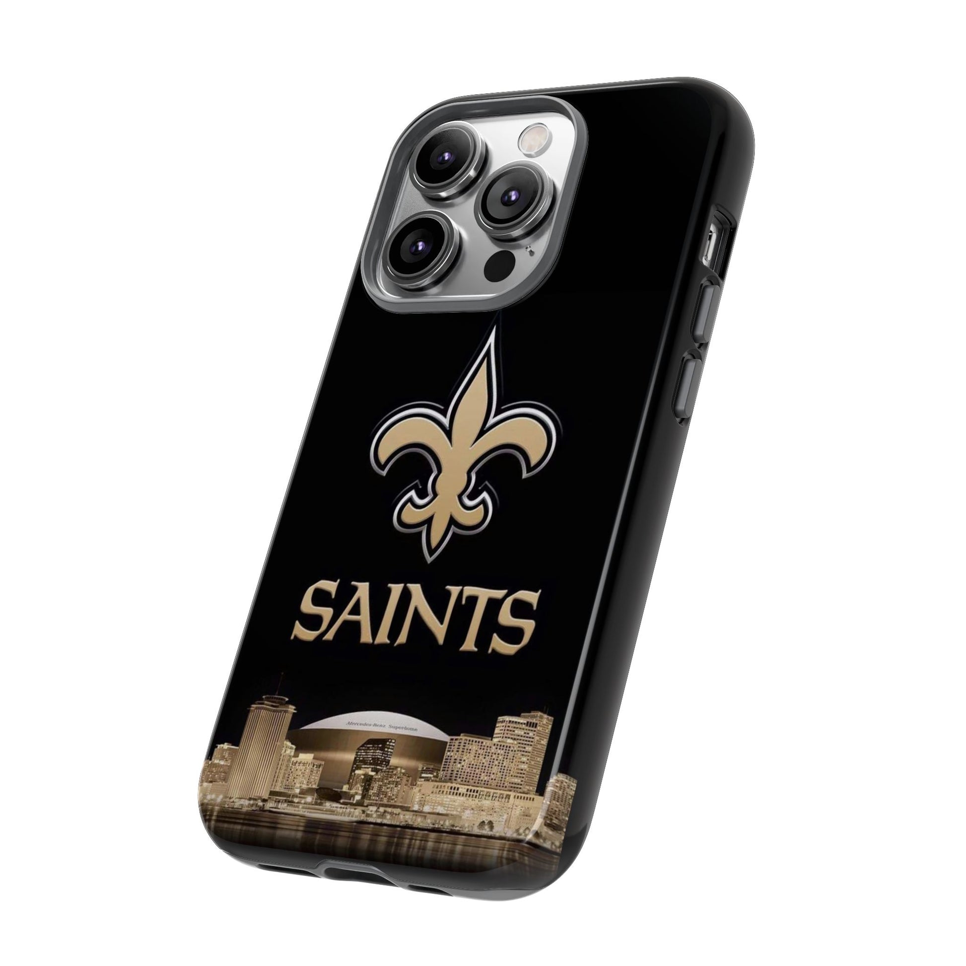 Football New Orleans Saints Logo Tough Cases for iPhones, Samsung, and Pixel