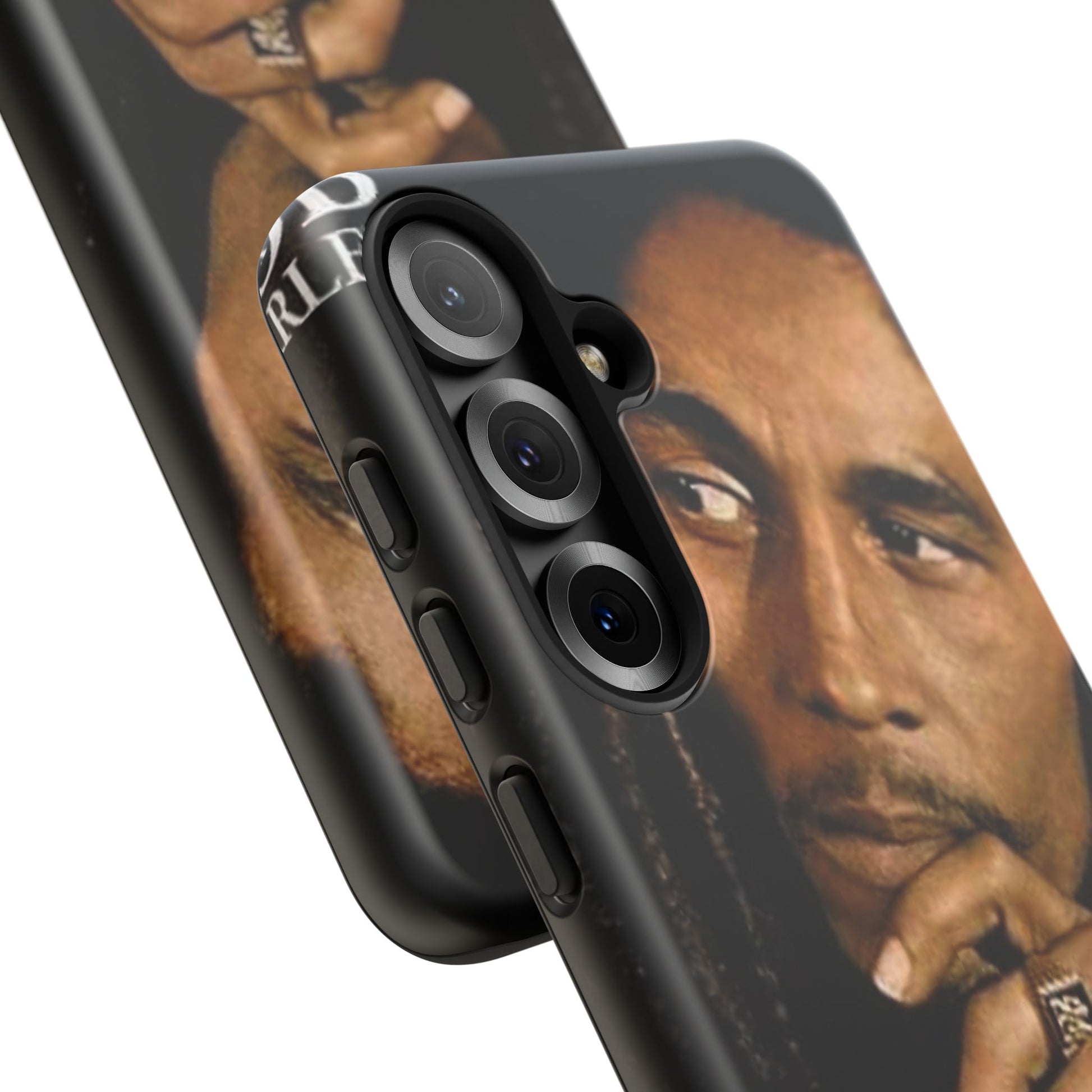 Marley Reggae Tough Cases for iPhones, Samsung, and Pixel