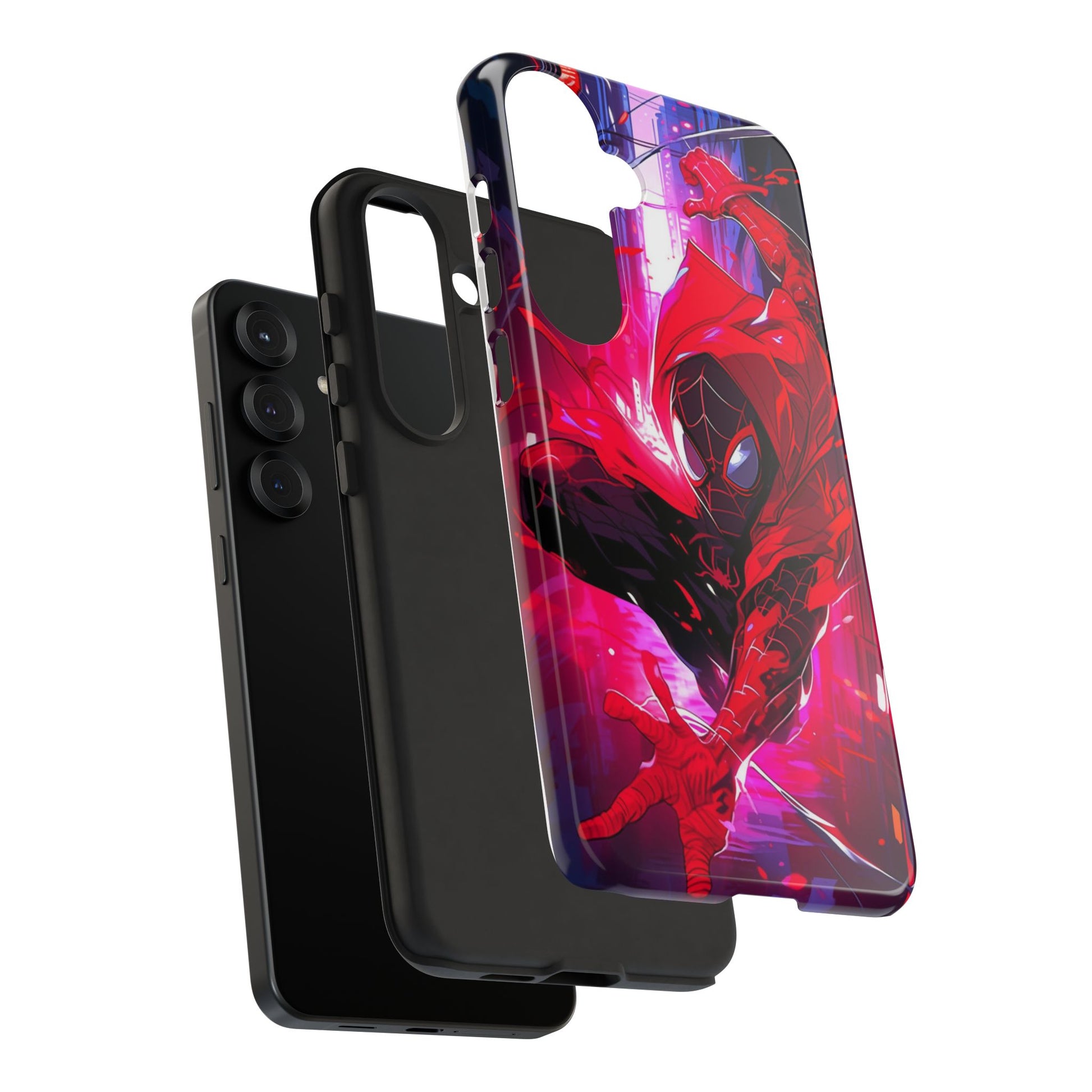 Miles Morales Spiderman Phone Case, Tough Cases for iPhones, Samsung, and Pixel