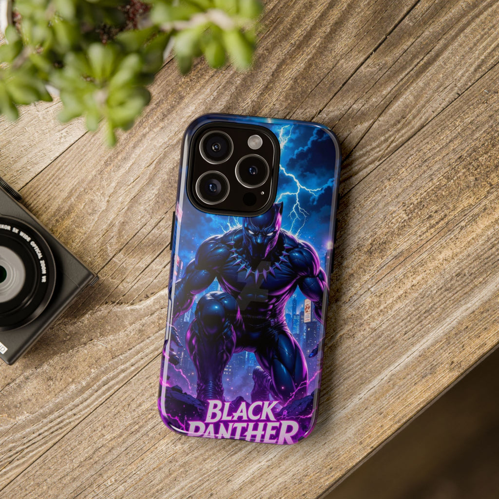 Black Panther Phone Case, Tough Cases for iPhones, Samsung, and Pixel