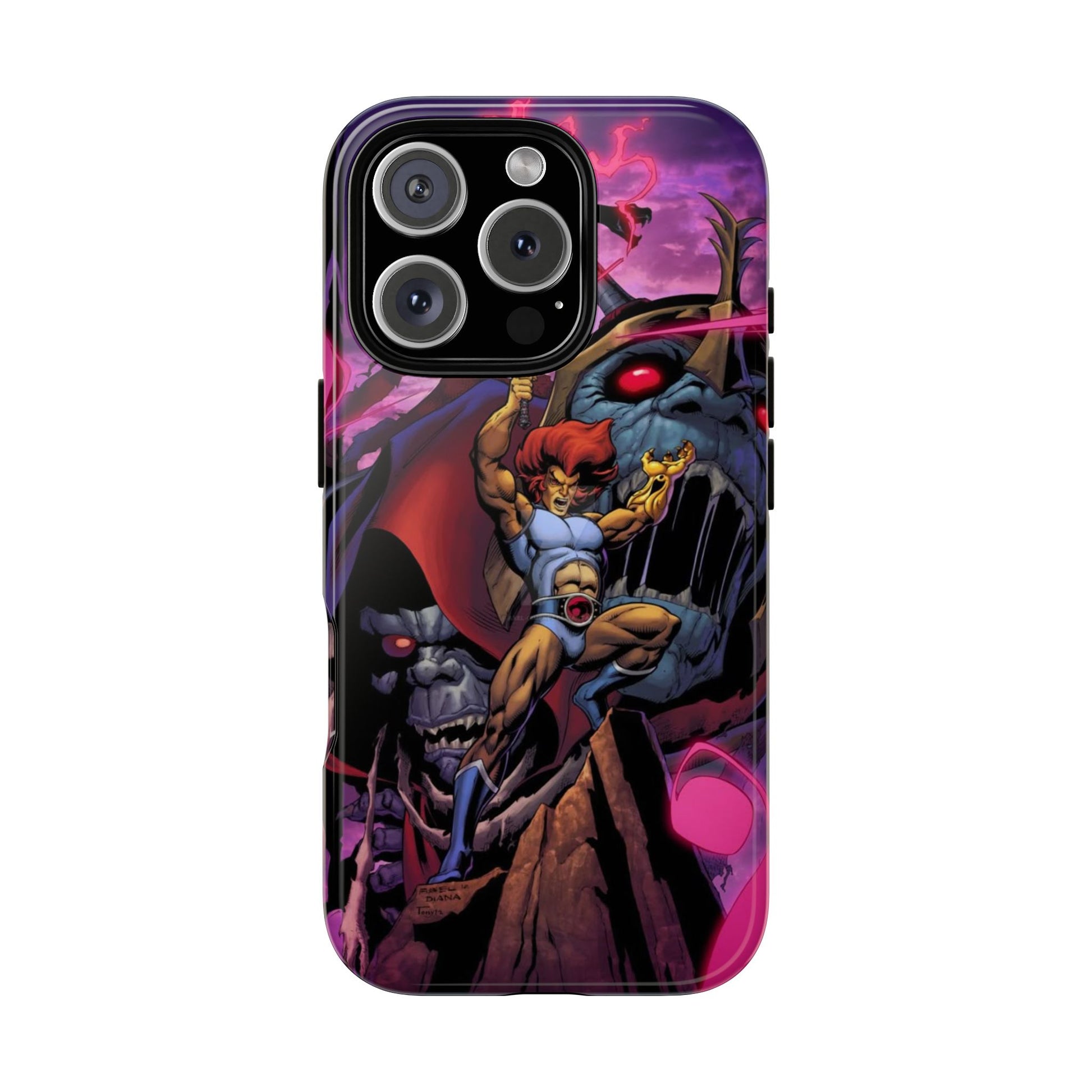 Thundercats Lion O x Mumra Tough Cases for iPhones, Samsung, and Pixel