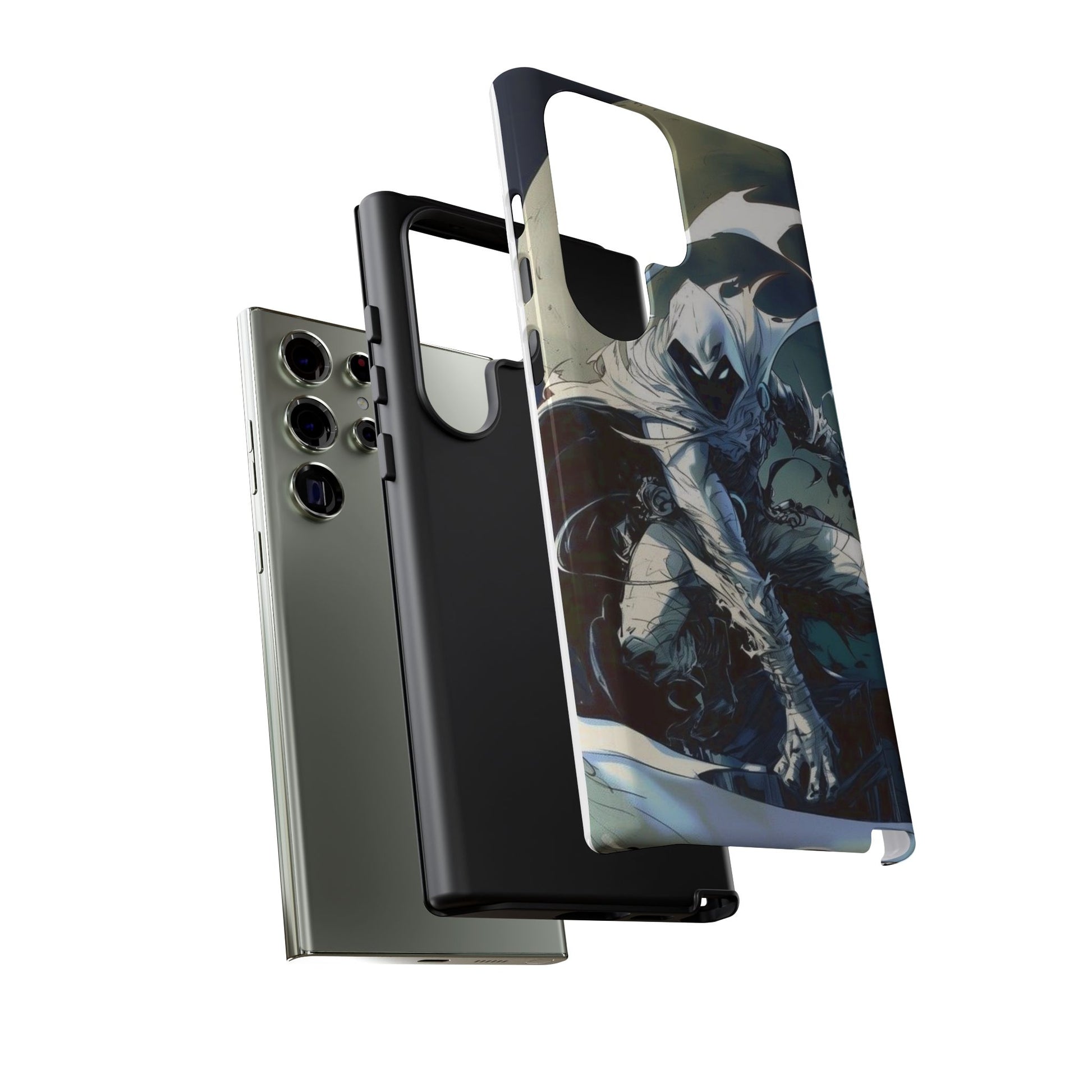 Moon Knight Tough Cases for iPhones, Samsung, and Pixel
