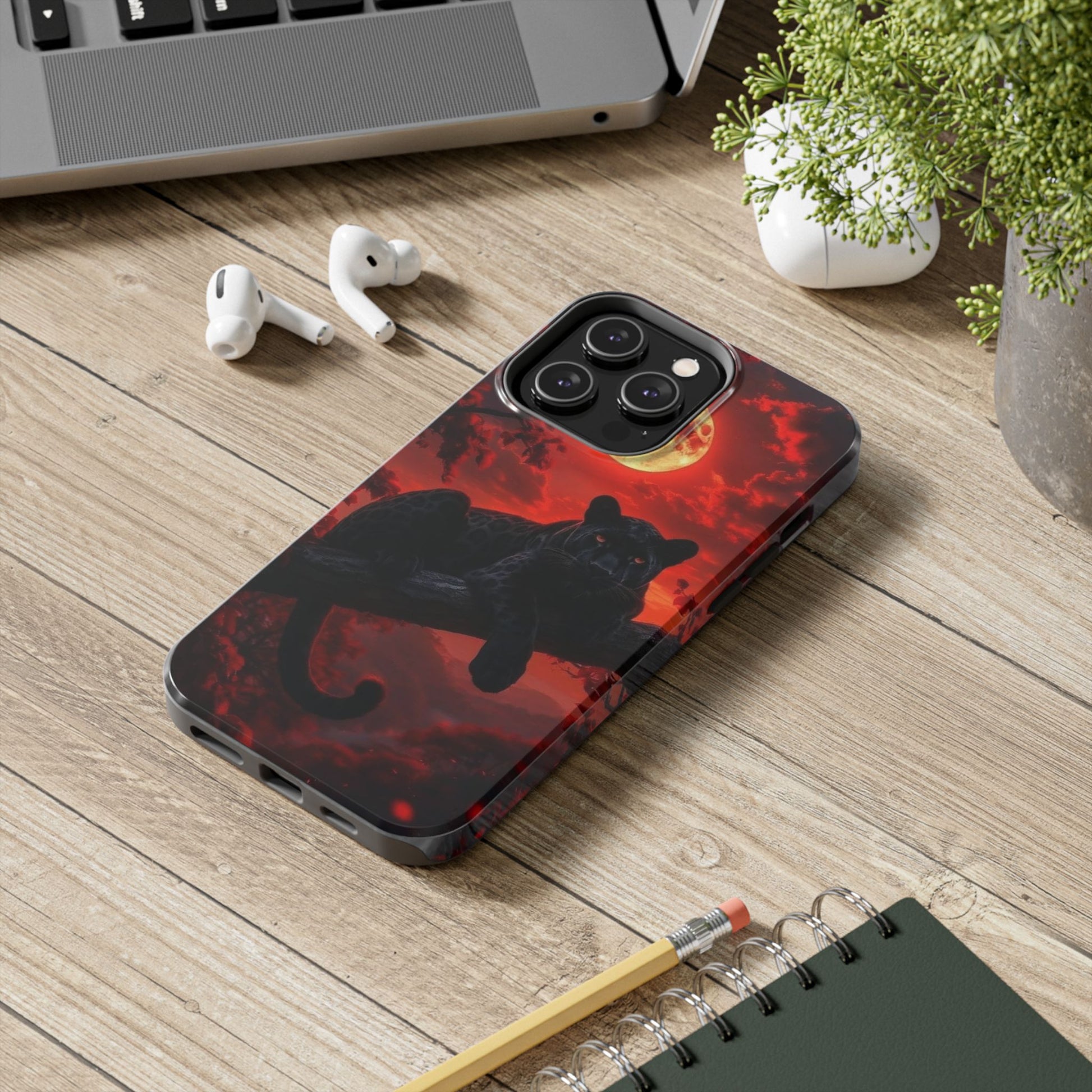 Black Panther Theme Phone Cases for iPhones & Samsung Phones