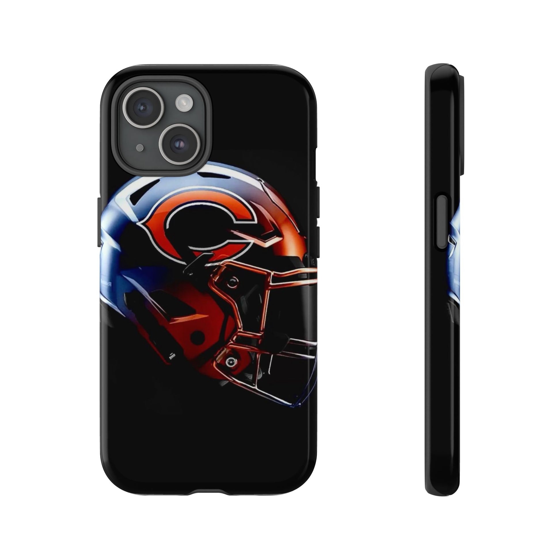 Football Helmet Chicago Bears Phone Case, Tough Cases for iPhones, Samsung, and Pixel